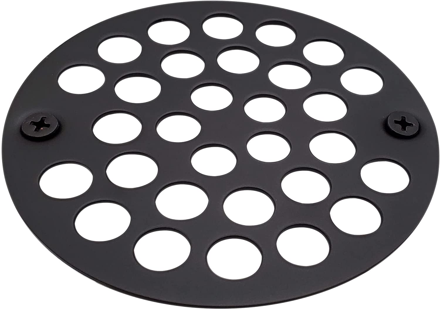 Shower Drain Cover, Brass Construction, 4-1/4 inches outside diameter (Oil  Rubbed Bronze), 5 H 0.25 L 5 W - Fry's Food Stores