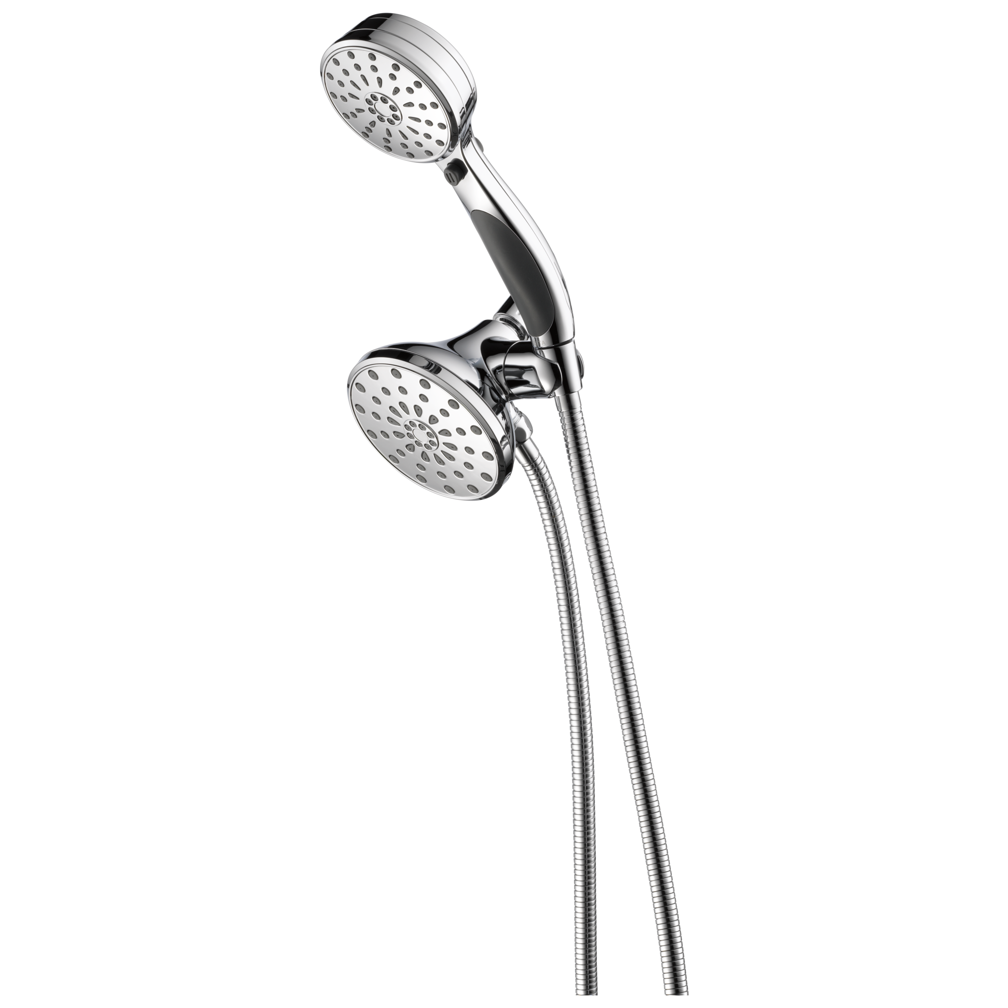 Delta 58968-PK Universal Showering Components 8.0 -Spray Chrome 4.5000-in Round Dual/Combo Shower Head 1.75 GPM