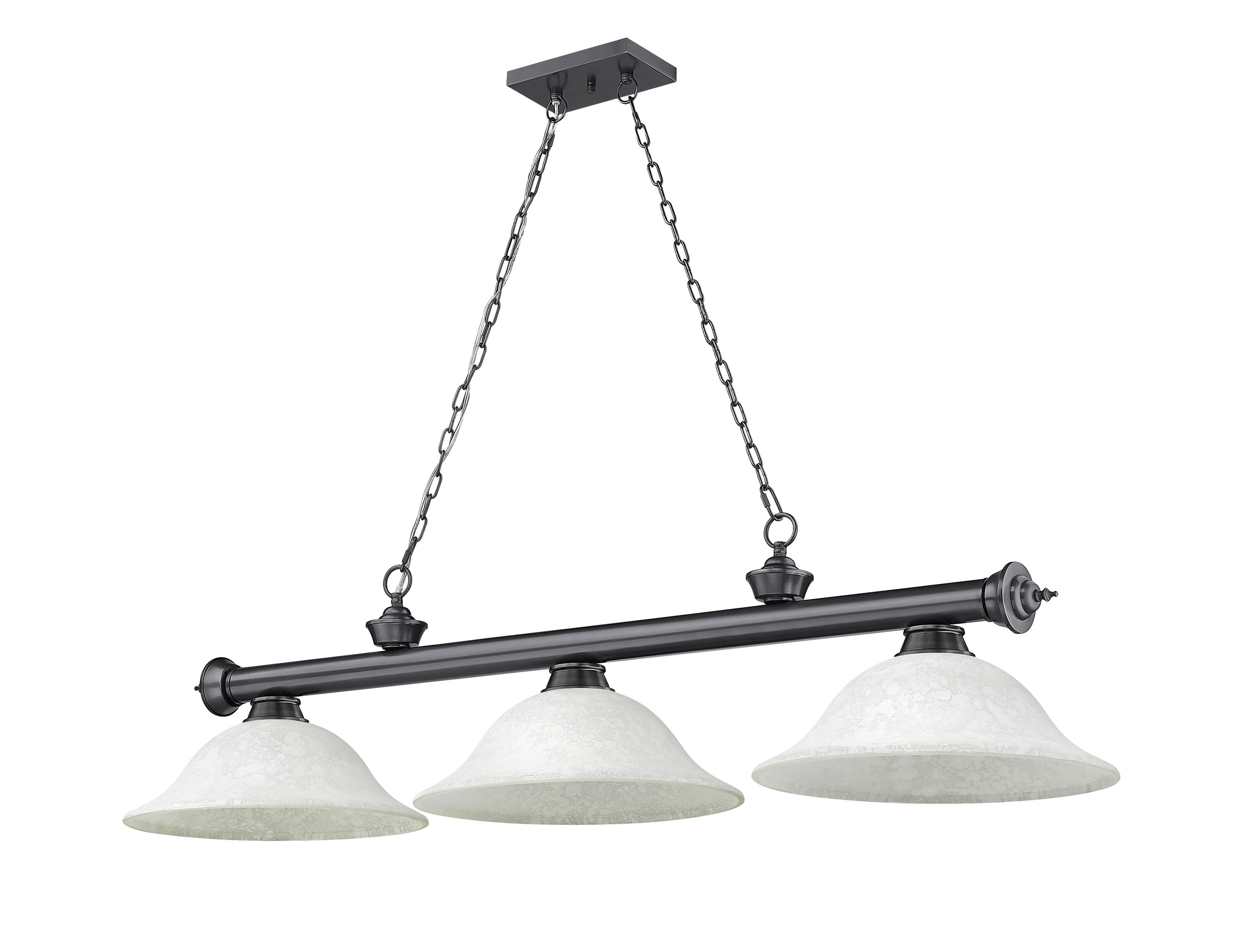 Z-Lite 2306-3BP-WM16 Pool-Table-Lighting - View #5
