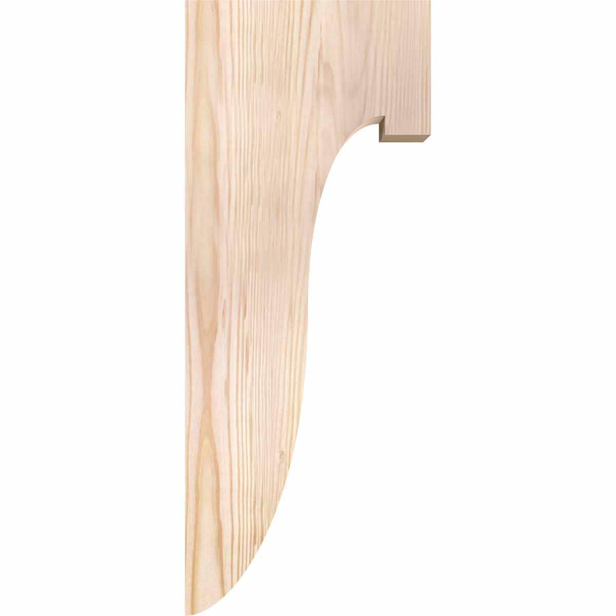Ekena Millwork COR04X08X20DEL00SDF corbels - View #3