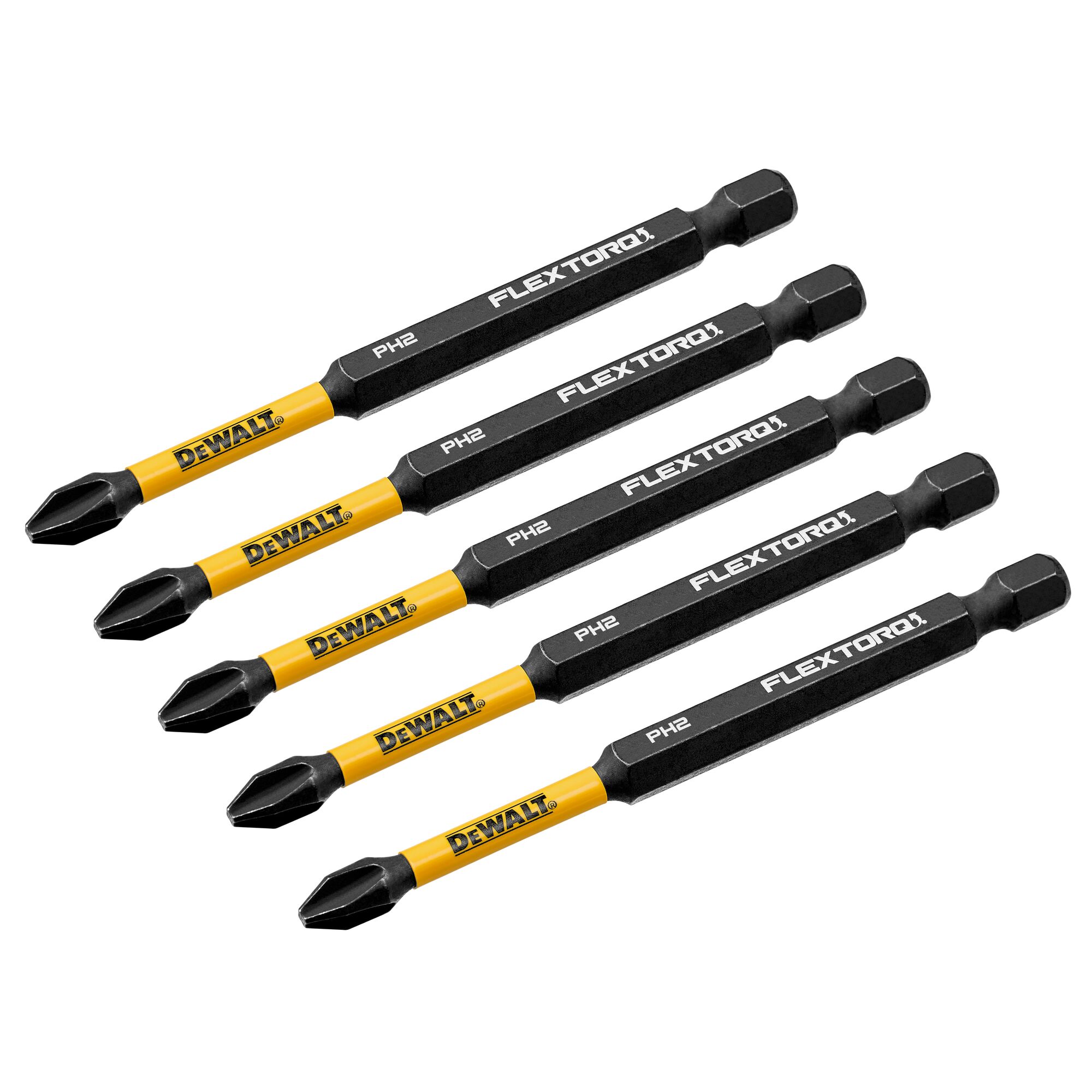 DEWALT 1/4-in x 3-1/2-in Phillips Impact Driver Bit (5-Piece) in the Impact  Driver Bits department at