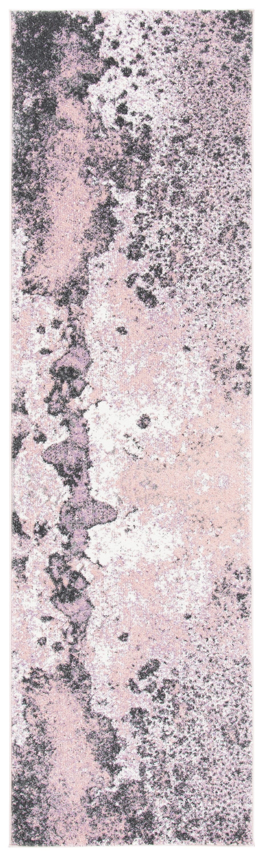 Glacier 124U Pink/Grey 2 X 6 Runner Rug