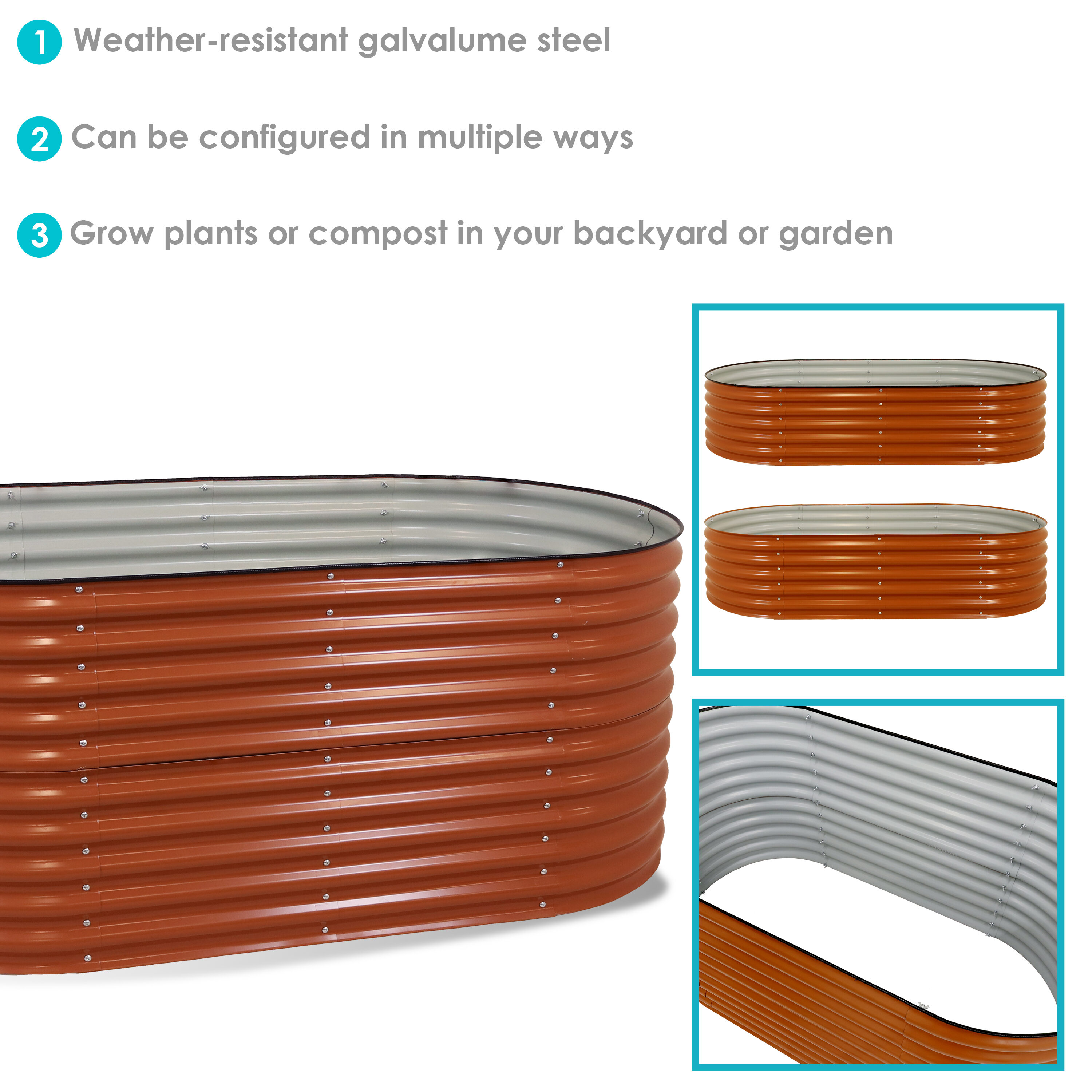 Sunnydaze Decor HST-921 Raised-Garden-Beds - View #4