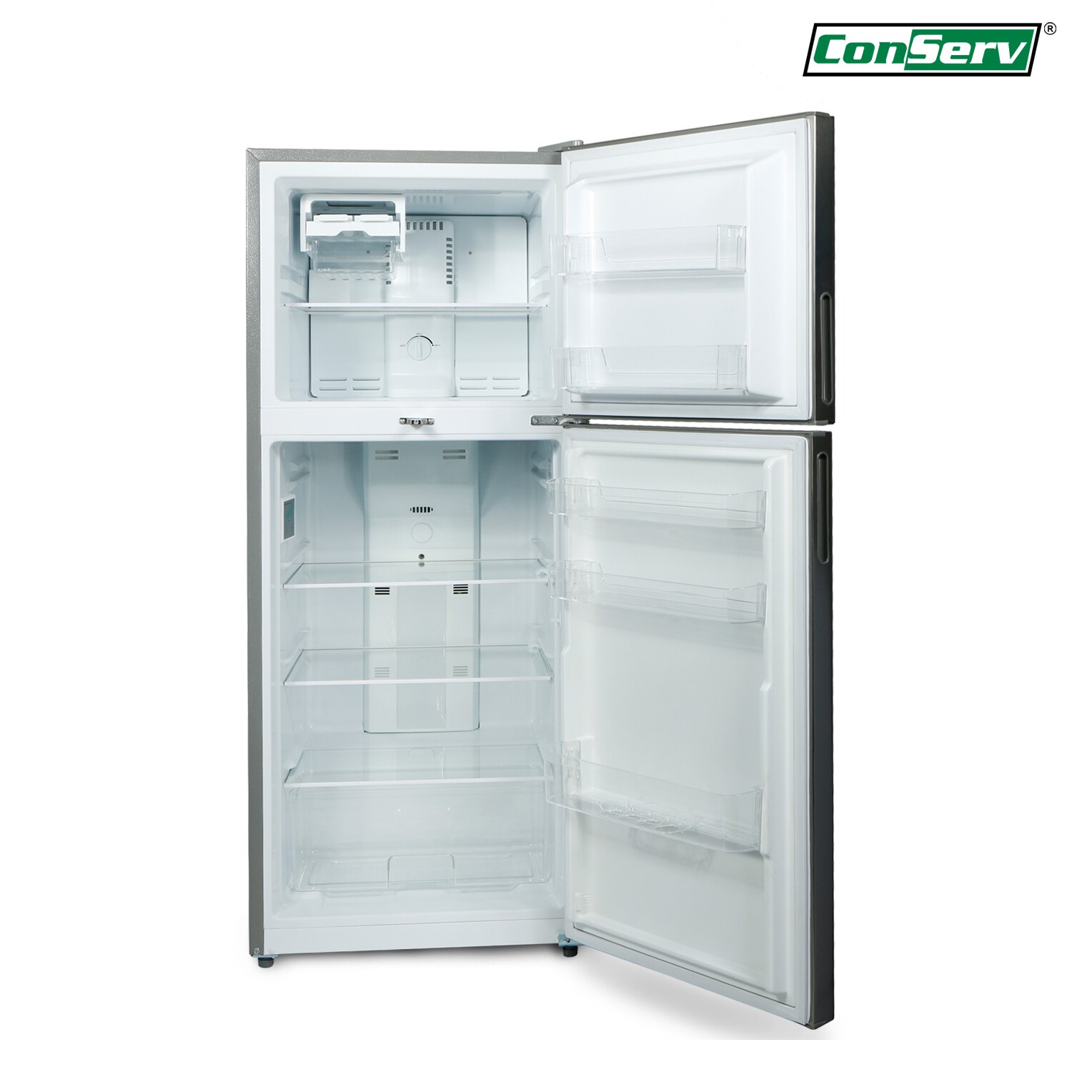 Equator Advanced Appliances Conserv 10-cu ft Counter-depth Built-In  Top-Freezer Refrigerator (Stainless)