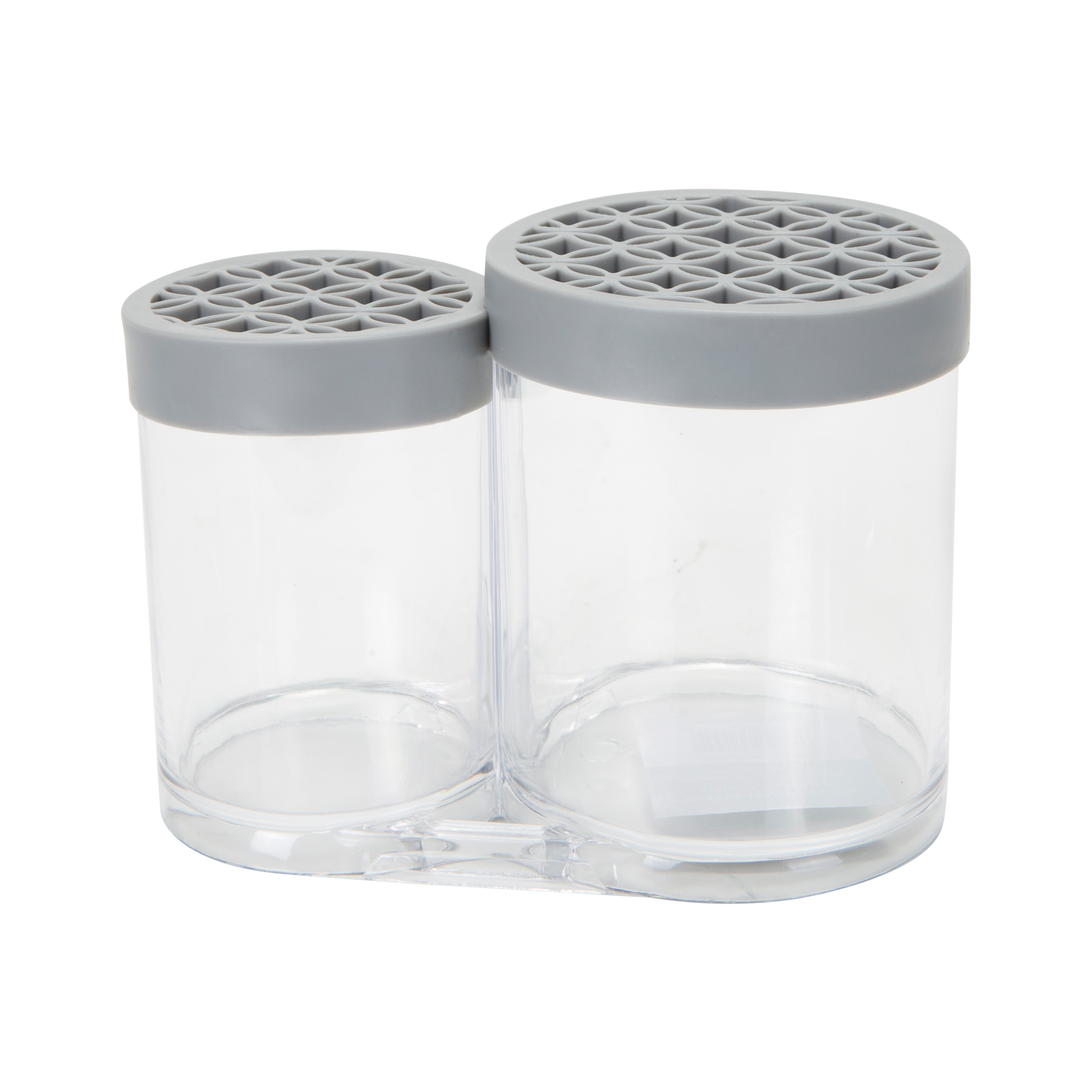 Simplify 25952-GREY Gray Plastic Cosmetic Organizer