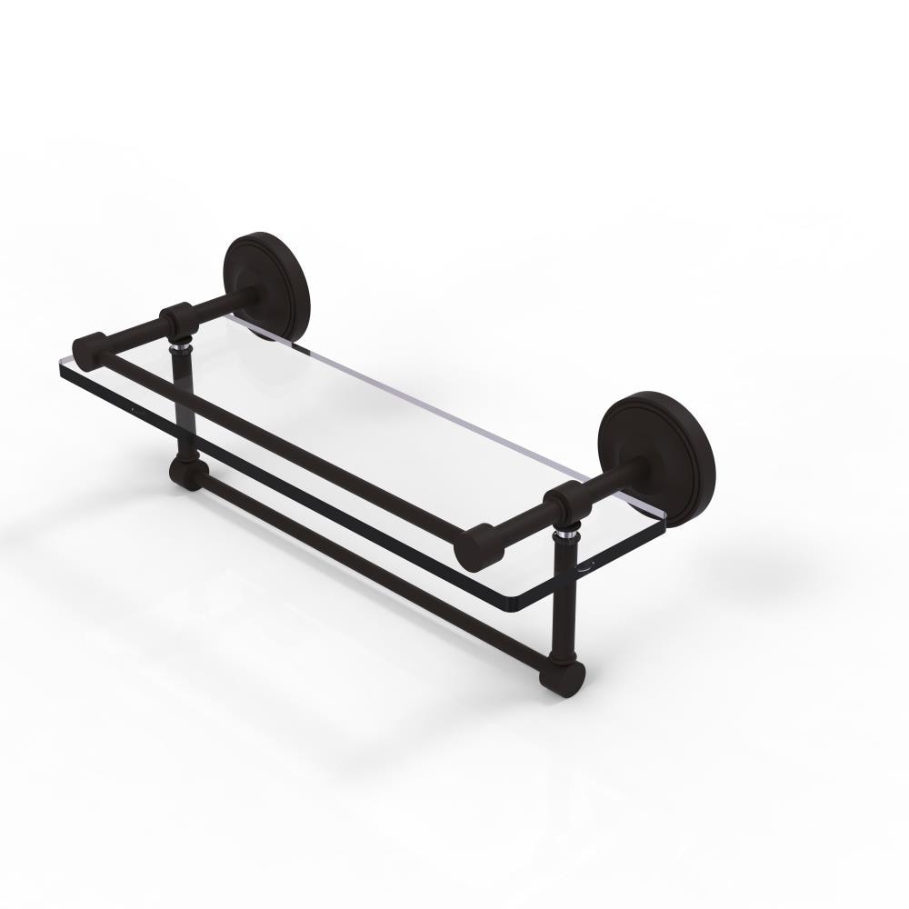 Allied Brass PRBP-1TB/16-GAL-ORB Prestige Regal Oil-rubbed Bronze Wall mount Bathroom Shelf ( 16-in x 5-in x 5-in )