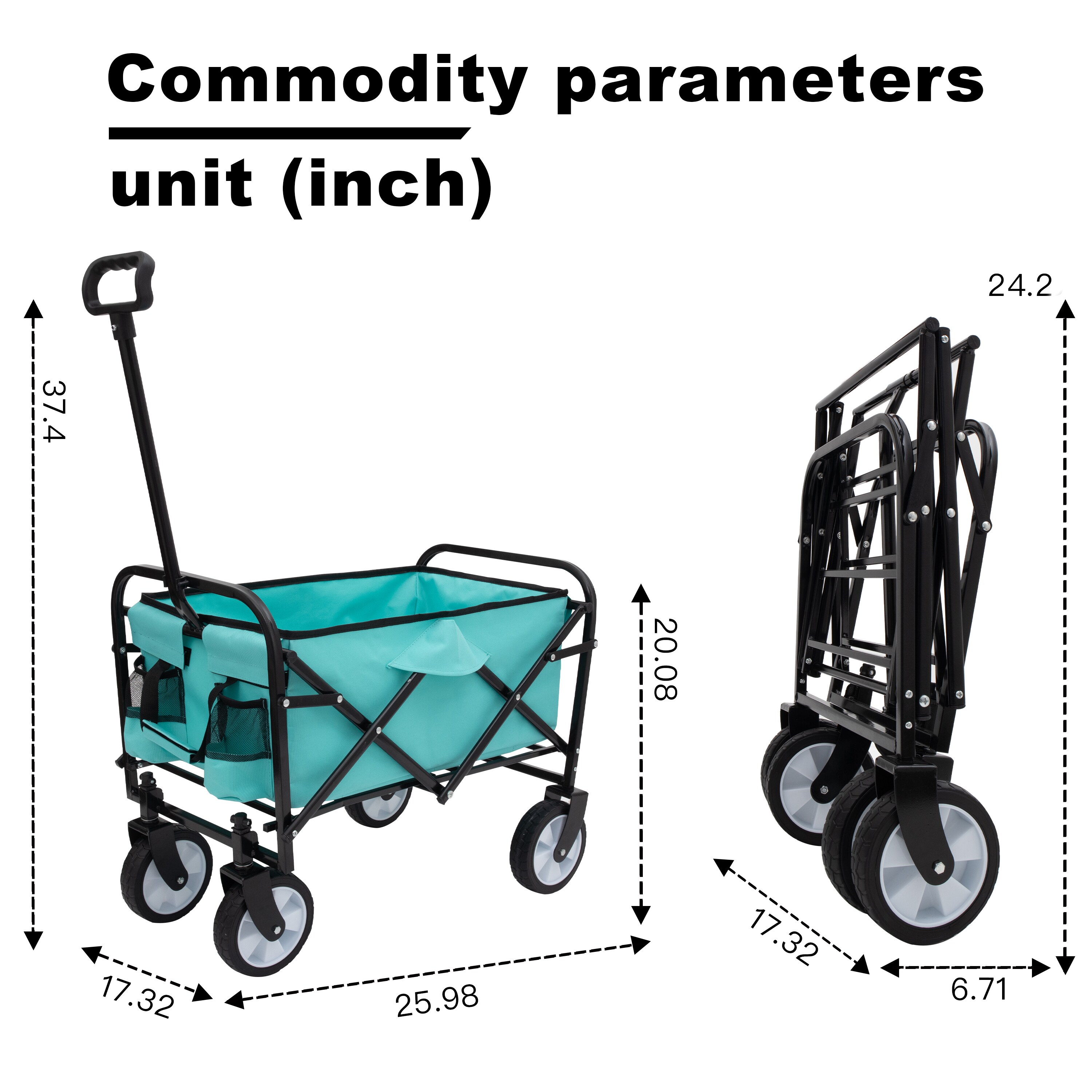 AHIOU HOME ZAAHG-P234978C Yard-Carts - View #16