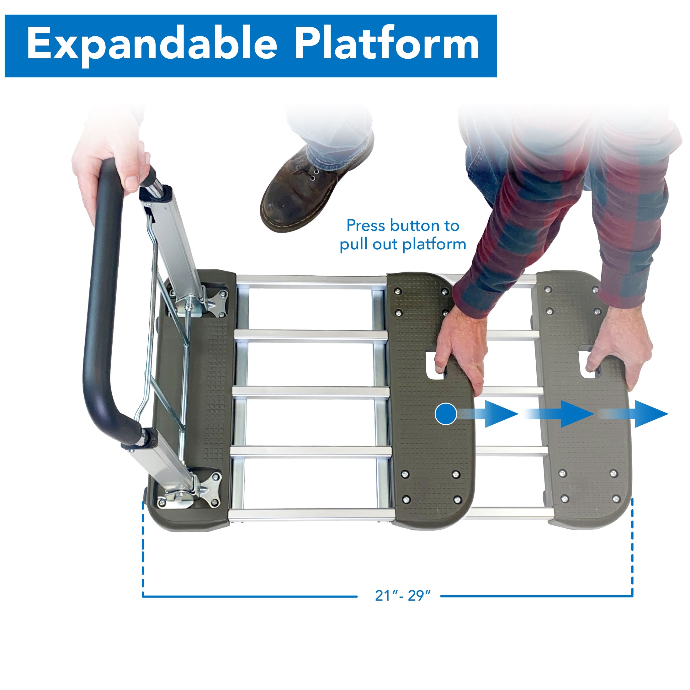 Mount-It! MI-950 Hand-Truck-Dollies - View #6