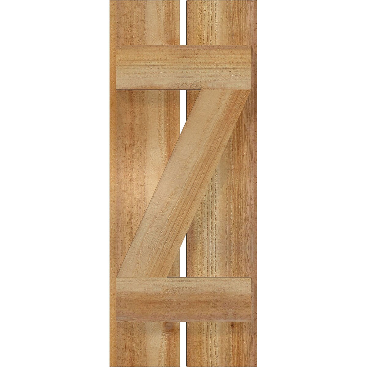 Ekena Millwork RBS06Z11X028RWR Exterior-Shutters - View #5