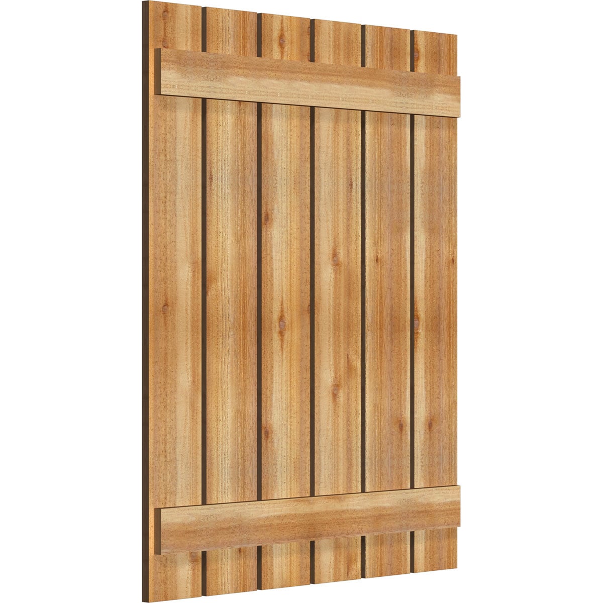 Ekena Millwork RBS06S35X044RWR Exterior-Shutters - View #2