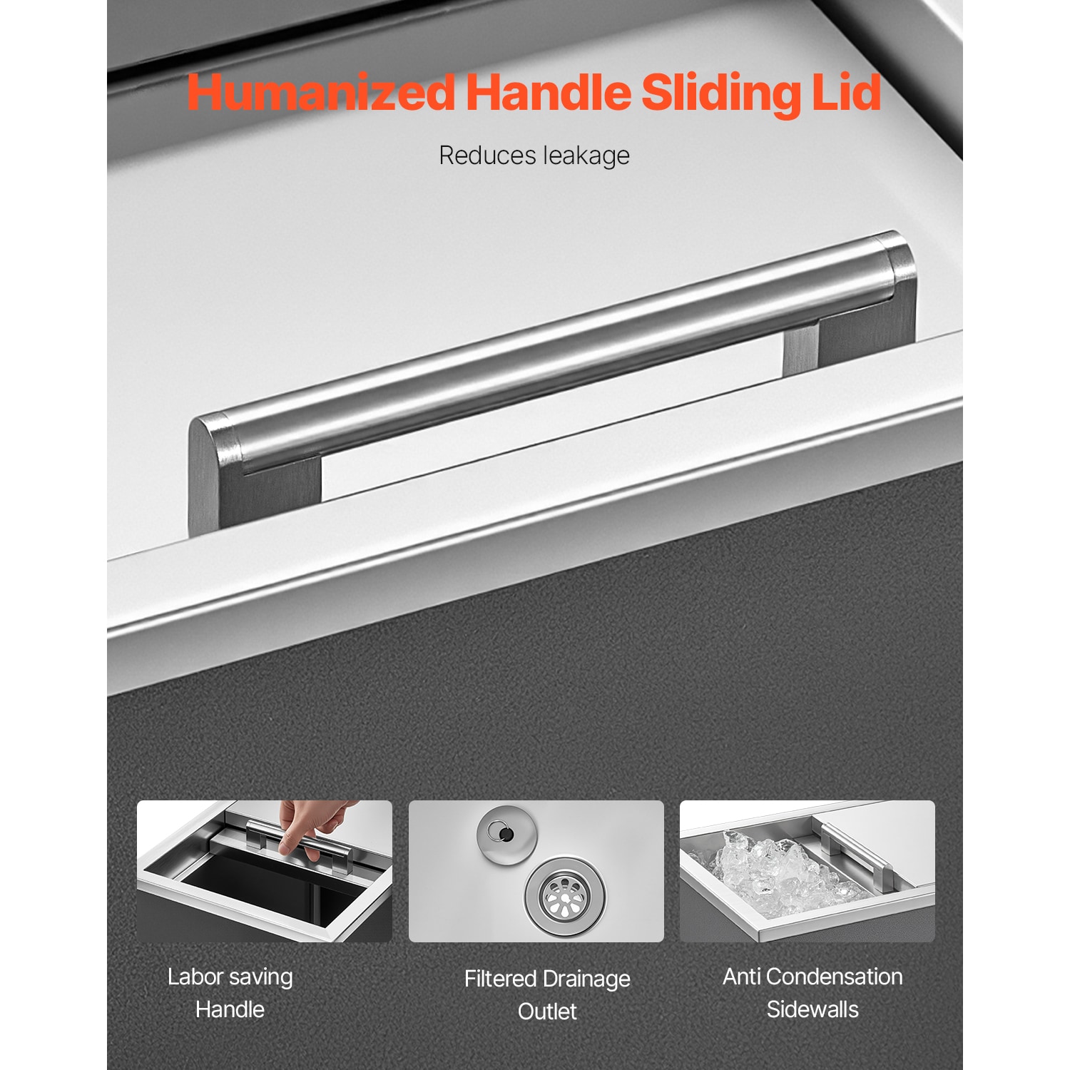 VEVOR SCQRSCBC201B07269V0 Ice-Buckets - View #6