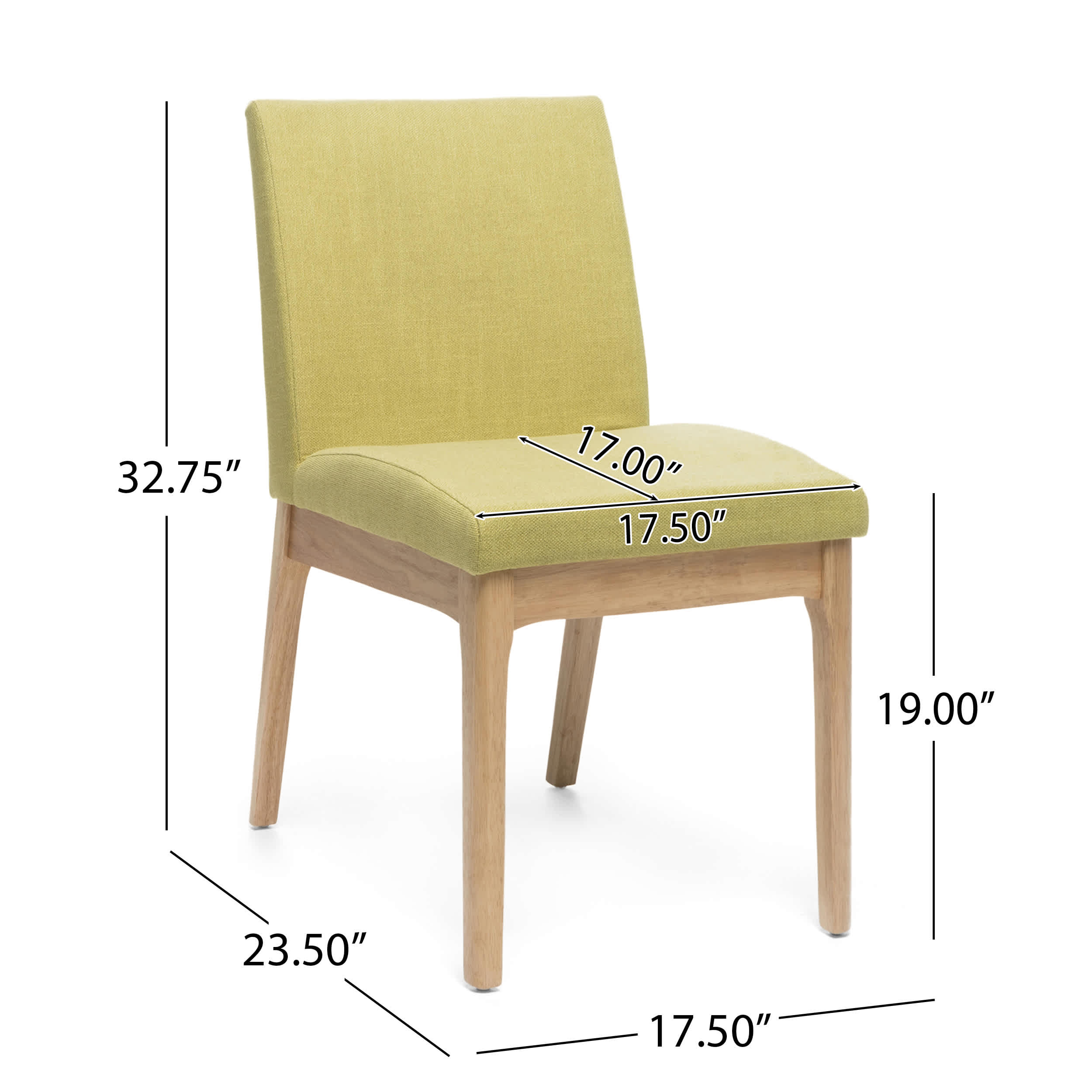 Vynxaria LEXY0067-DJCY-2YEL Dining-Chairs - View #3