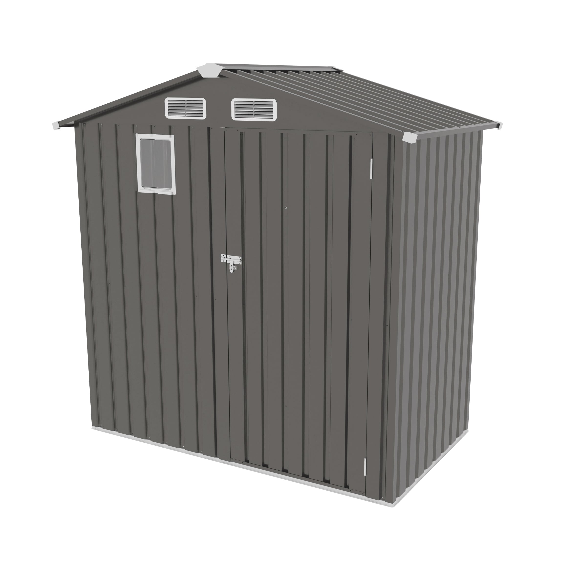 WELLFOR GIZHF441BN Metal-Storage-Buildings-Sheds - View #8
