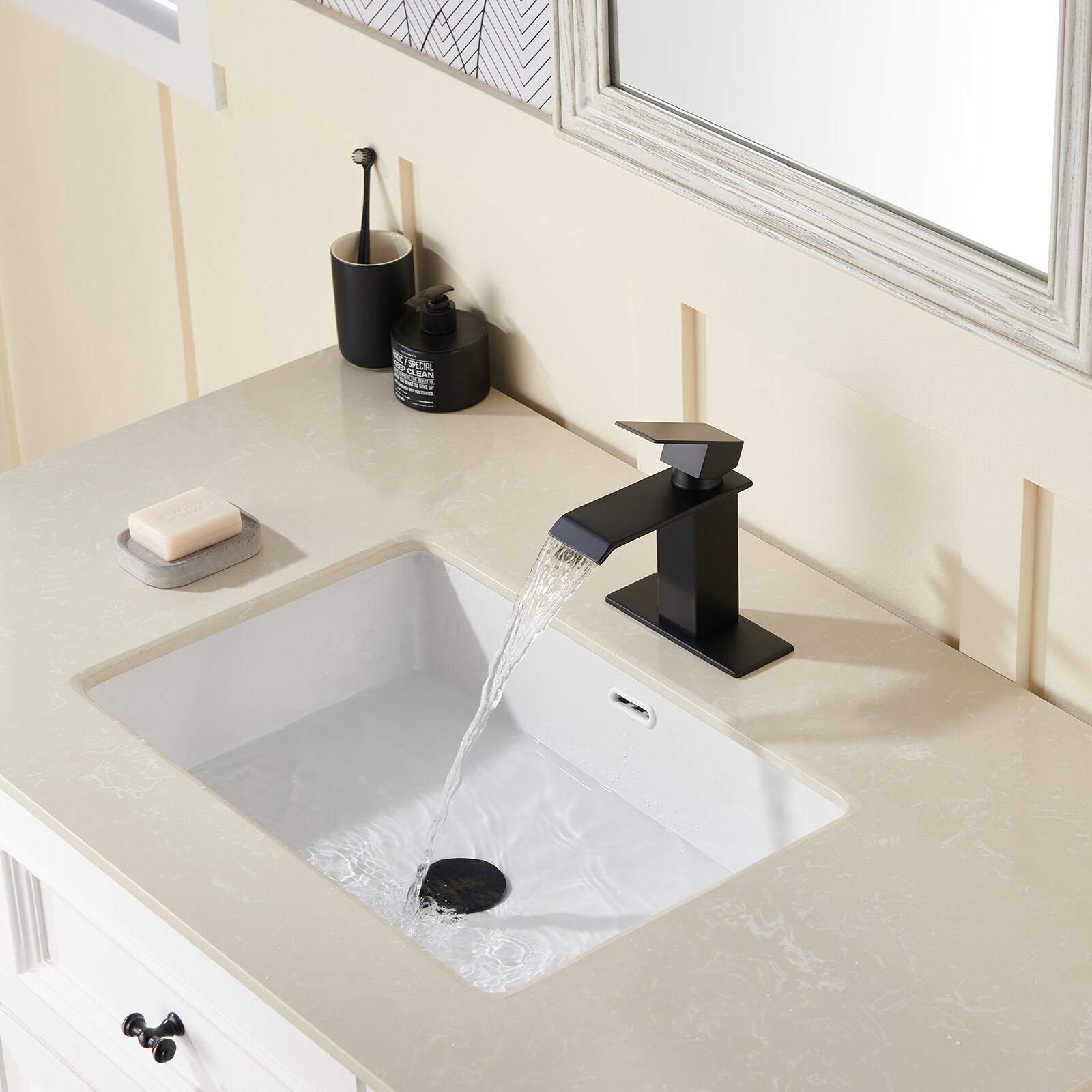 Mondawe OR-1008MB-DG Lavatory-Faucets - View #2