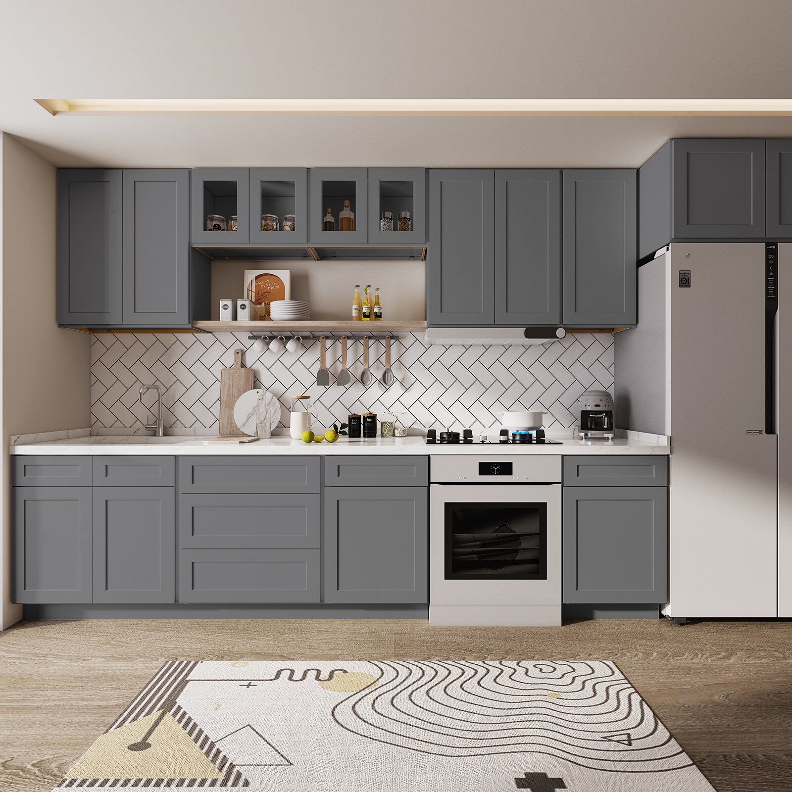 LOVMOR SG-SB30-LOWES Cabinets-Kitchen - View #5