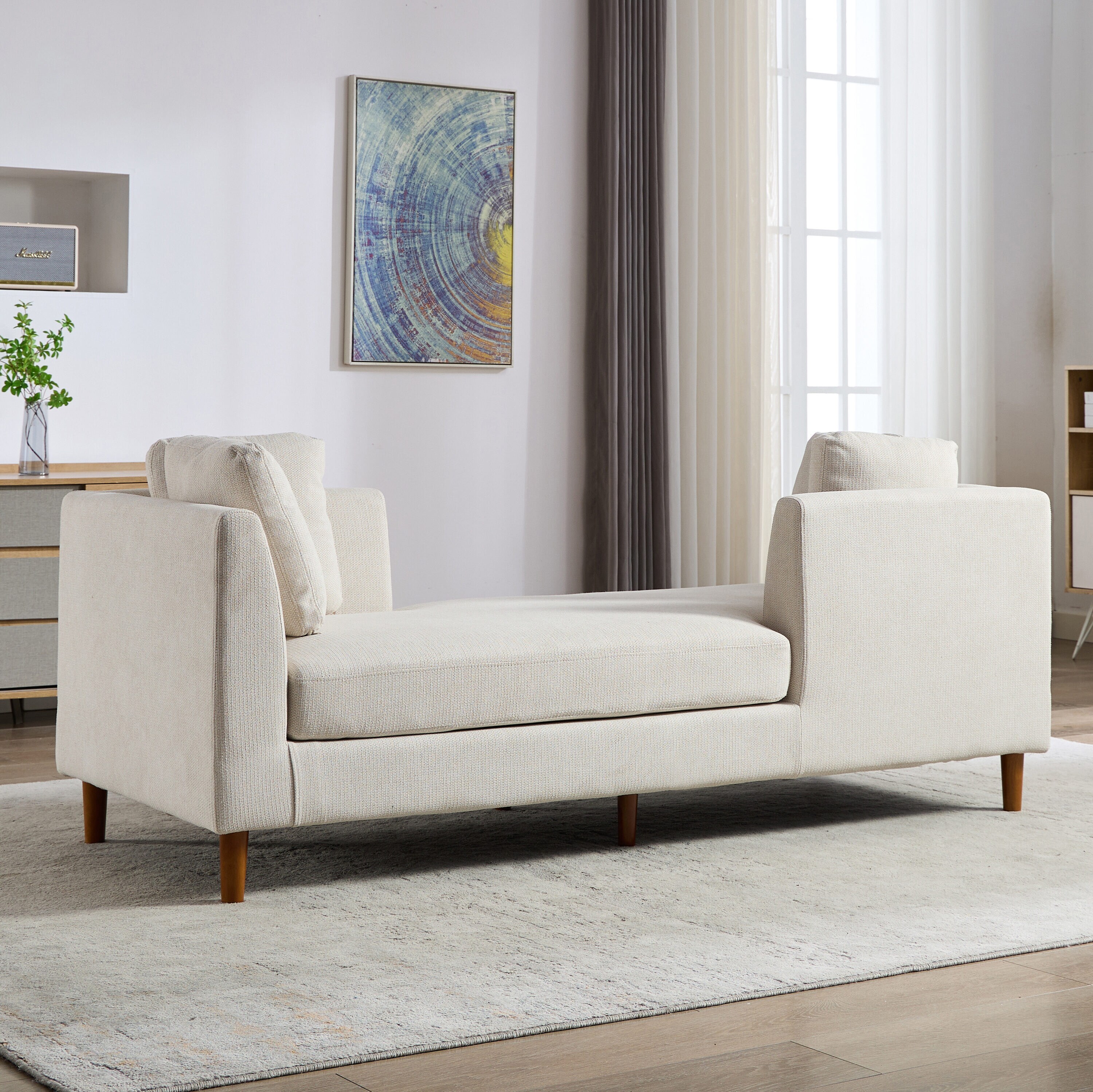 Hrinhom HC-W6105-BEIGE Sofas-Loveseats - View #2