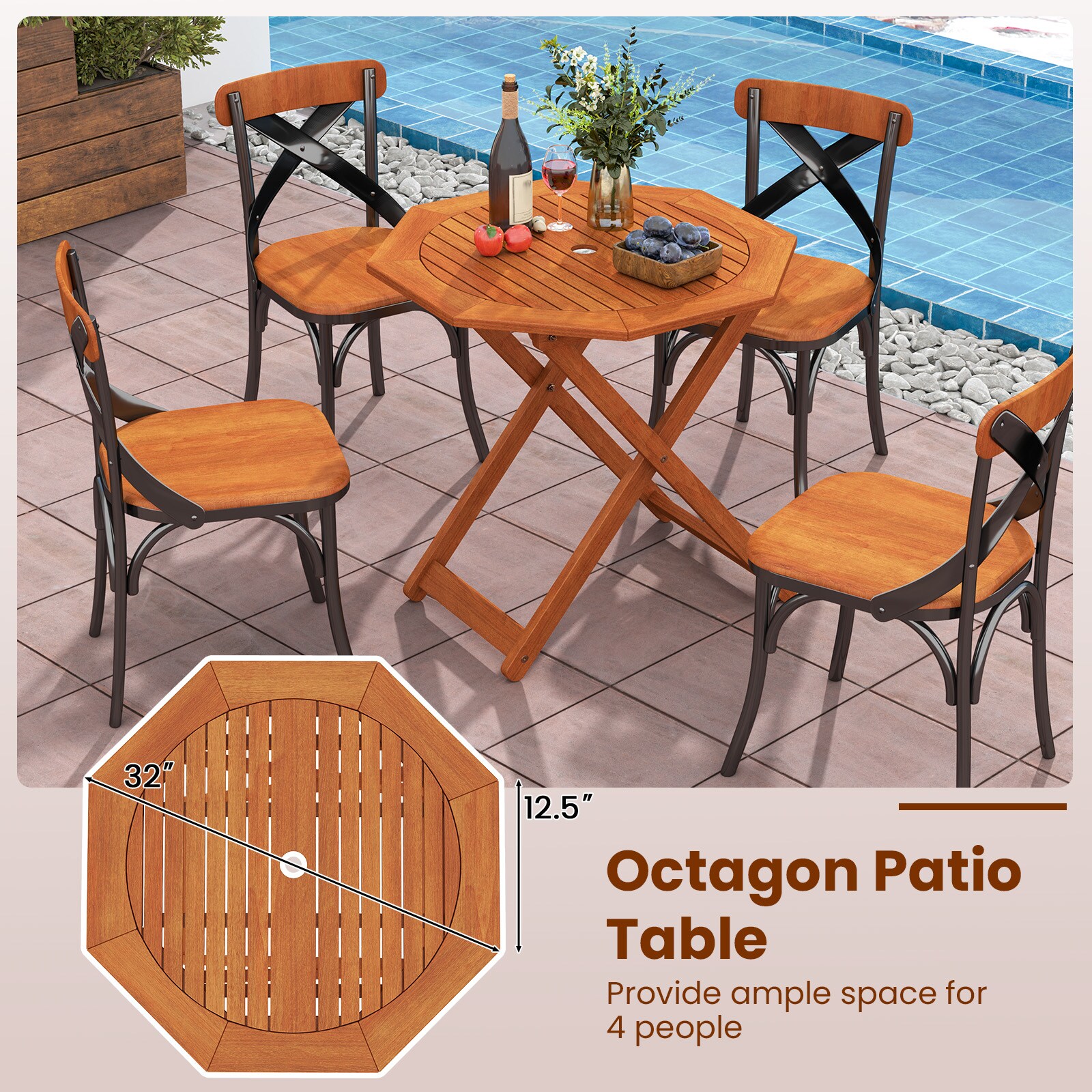 Iseryn DW76125 Patio-Tables - View #8