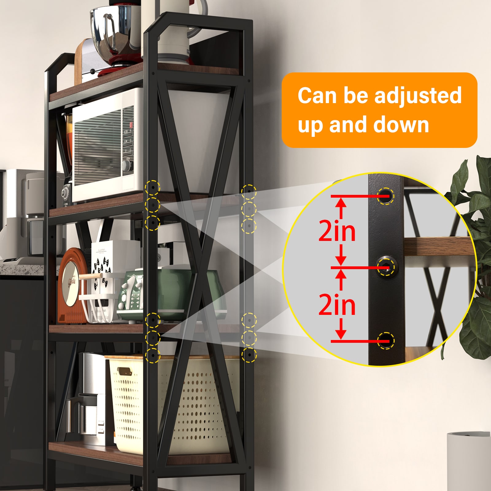 REIBII FXLS0601-510A28 Free-Standing-Shelving - View #4