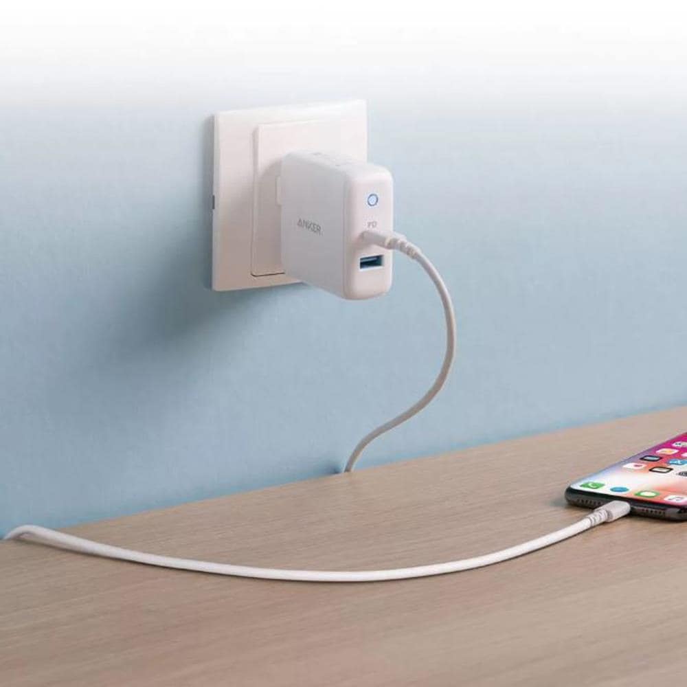 Anker Powerport Mini Dual Port Usb Charger, White at best prices - Shopkees