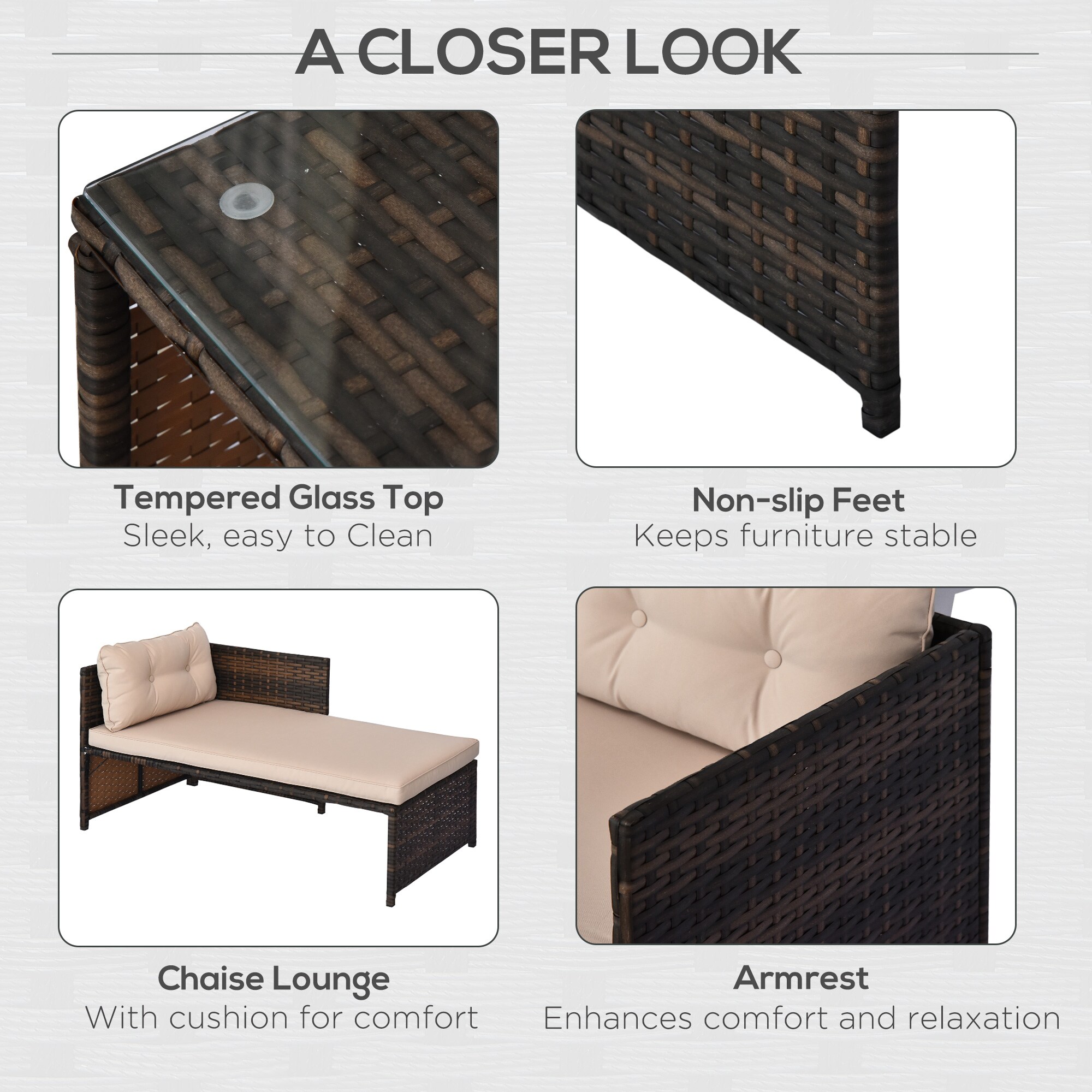 Bybafun YA3800110 Patio-Sofas-Daybeds - View #5
