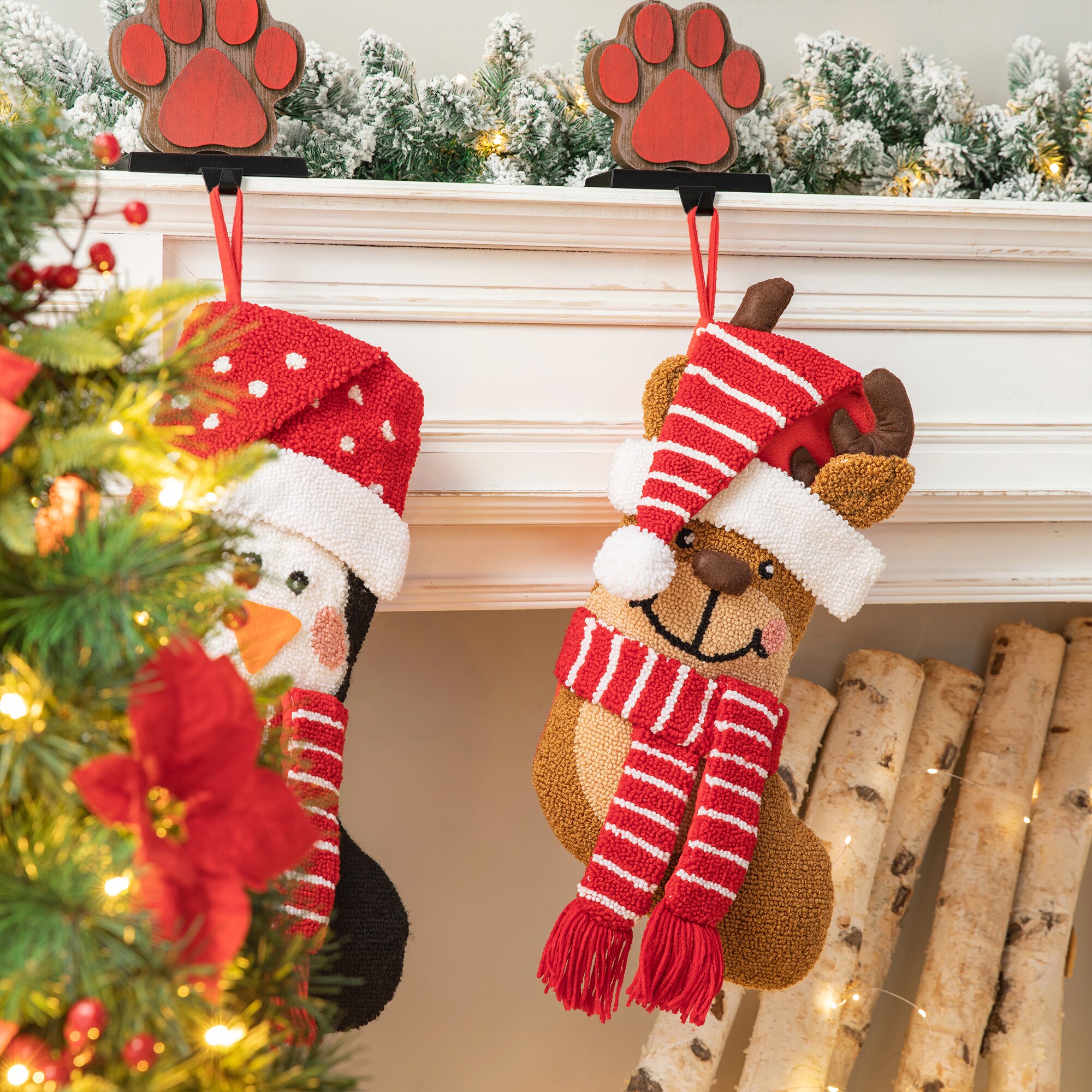 Glitzhome GH1113000116 Tree-Stockings - View #4