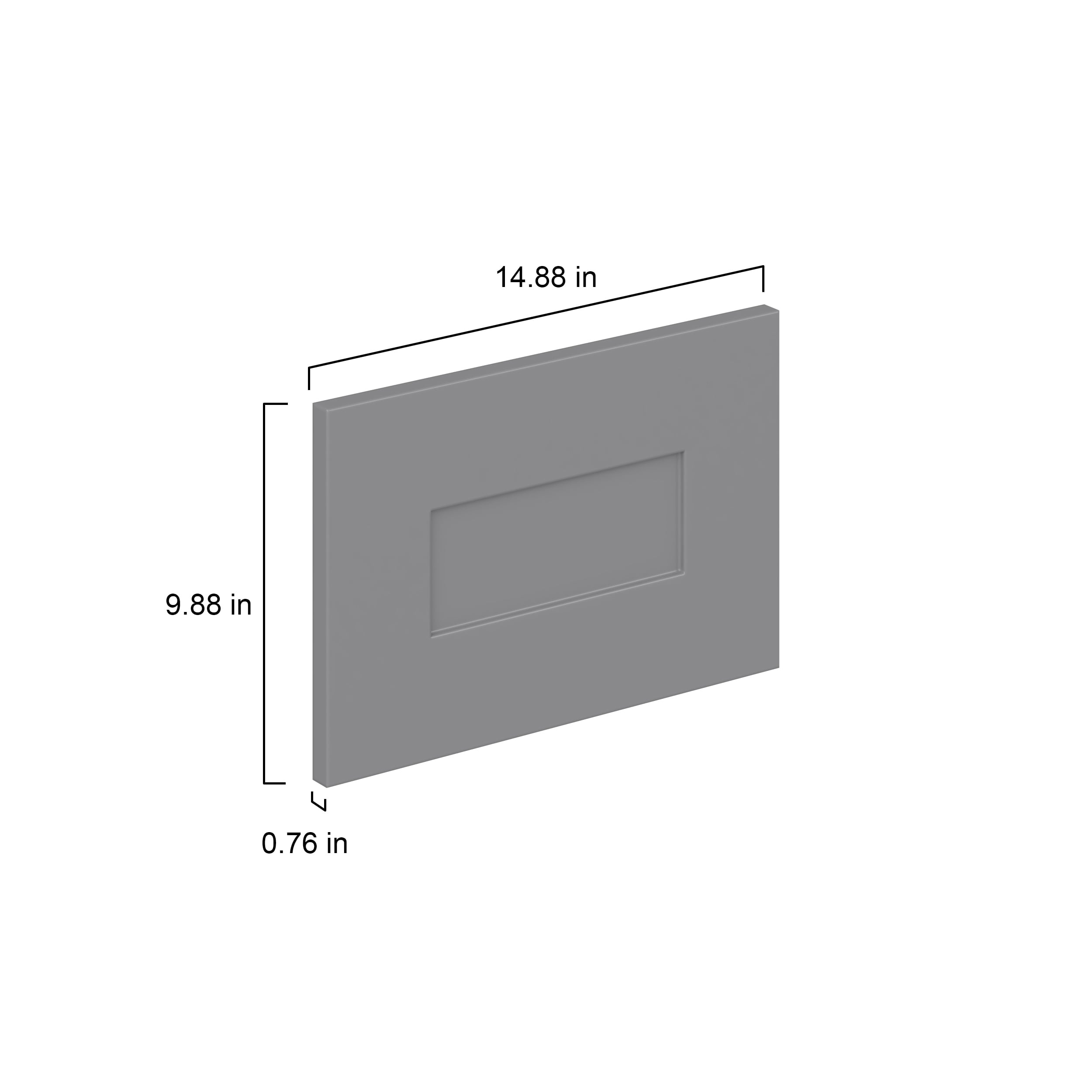 Hugo&Borg DSDF1510-BM Kitchen-Cabinet-Doors - View #4