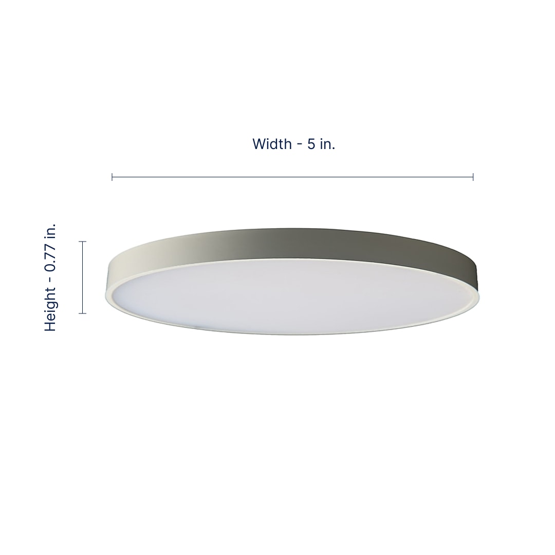 Amax Lighting LED-CP5DL-WT flushmounts - View #2
