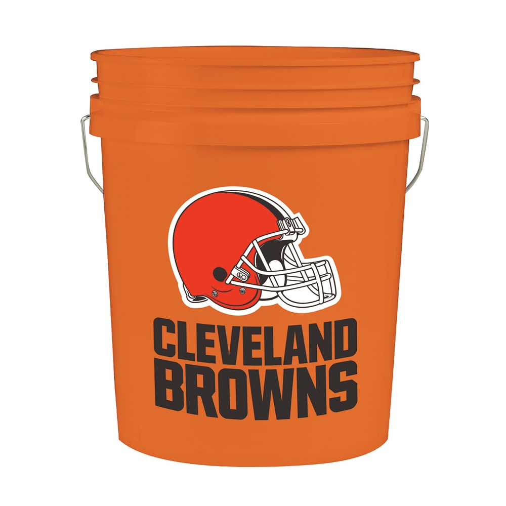 WinCraft Sports 1707124 Cleveland Browns Cleveland Browns 5 Gallon(s) BPA-Free Plastic General bucket
