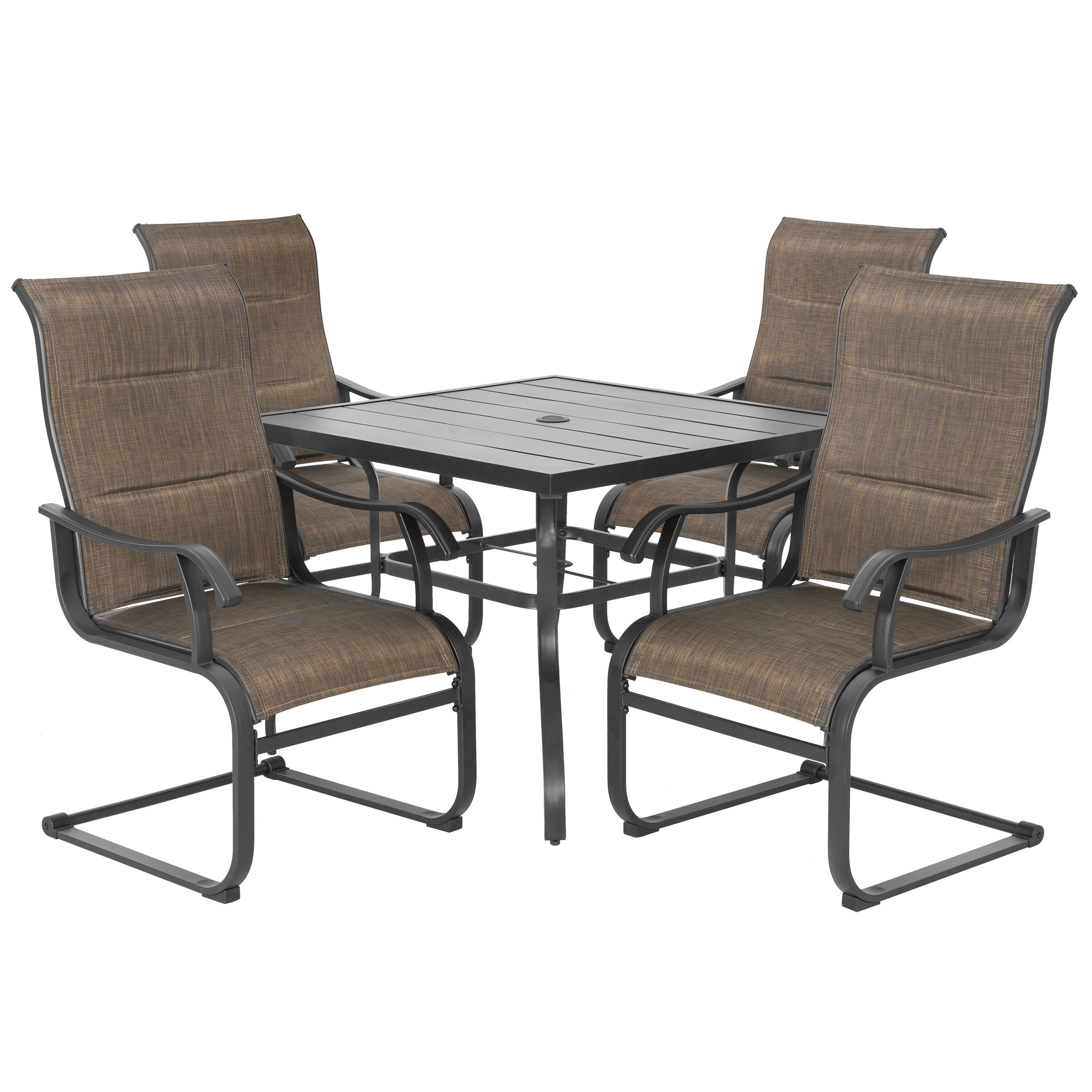 Nuu Garden SD006BN-T2BK Patio-Dining-Sets - View #14