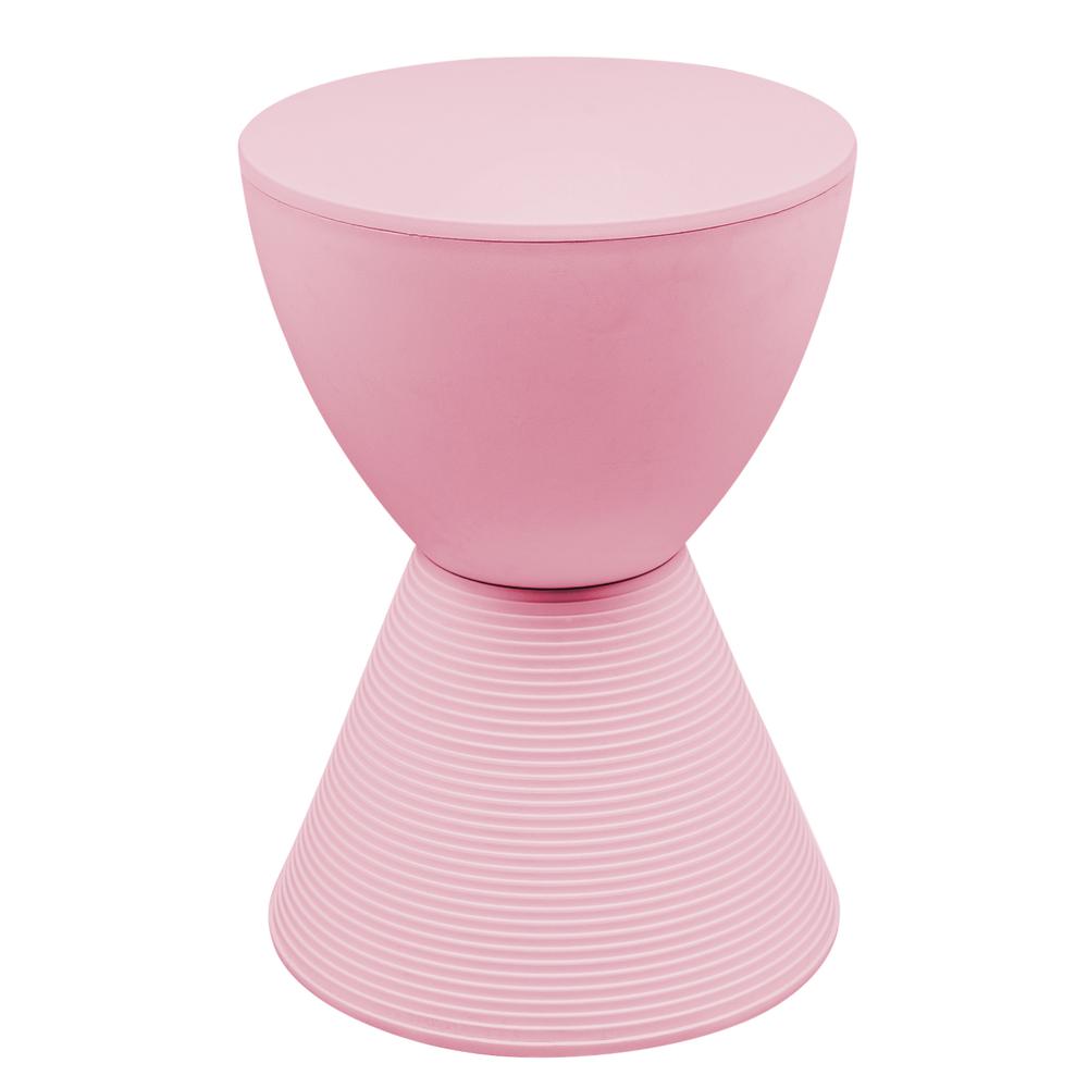 Leisuremod BG3143813 Modern Round  Boyd Side Table