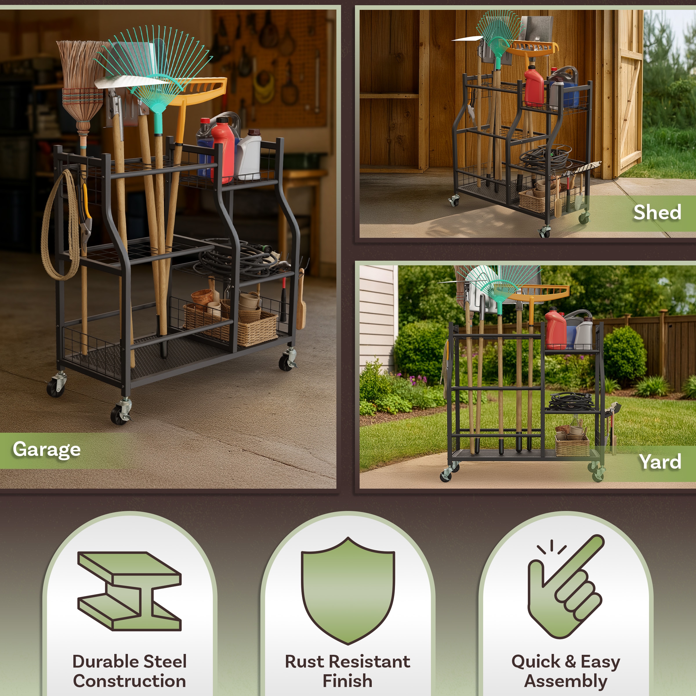 Pure Garden 50-LGTO01 Yard-Carts - View #4