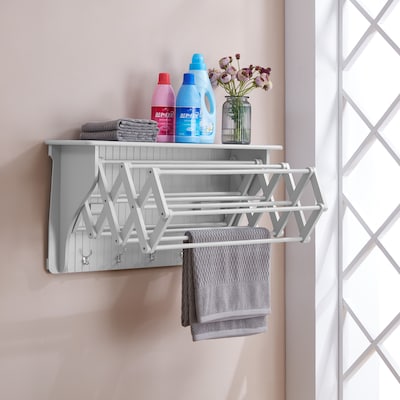Wall-mount Clotheslines & Drying Racks at