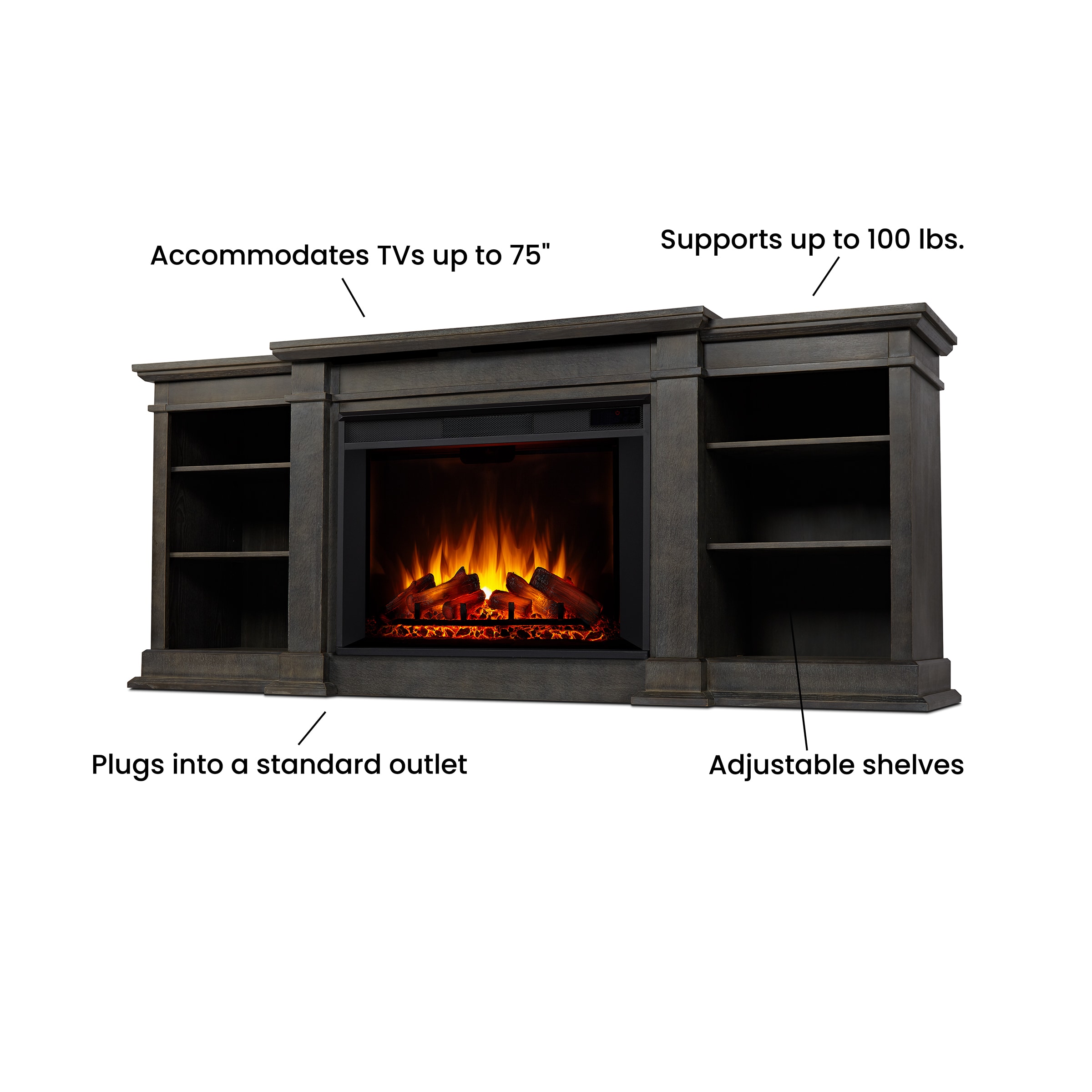 Real Flame 1290E-AGR Electric-Fireplaces - View #5