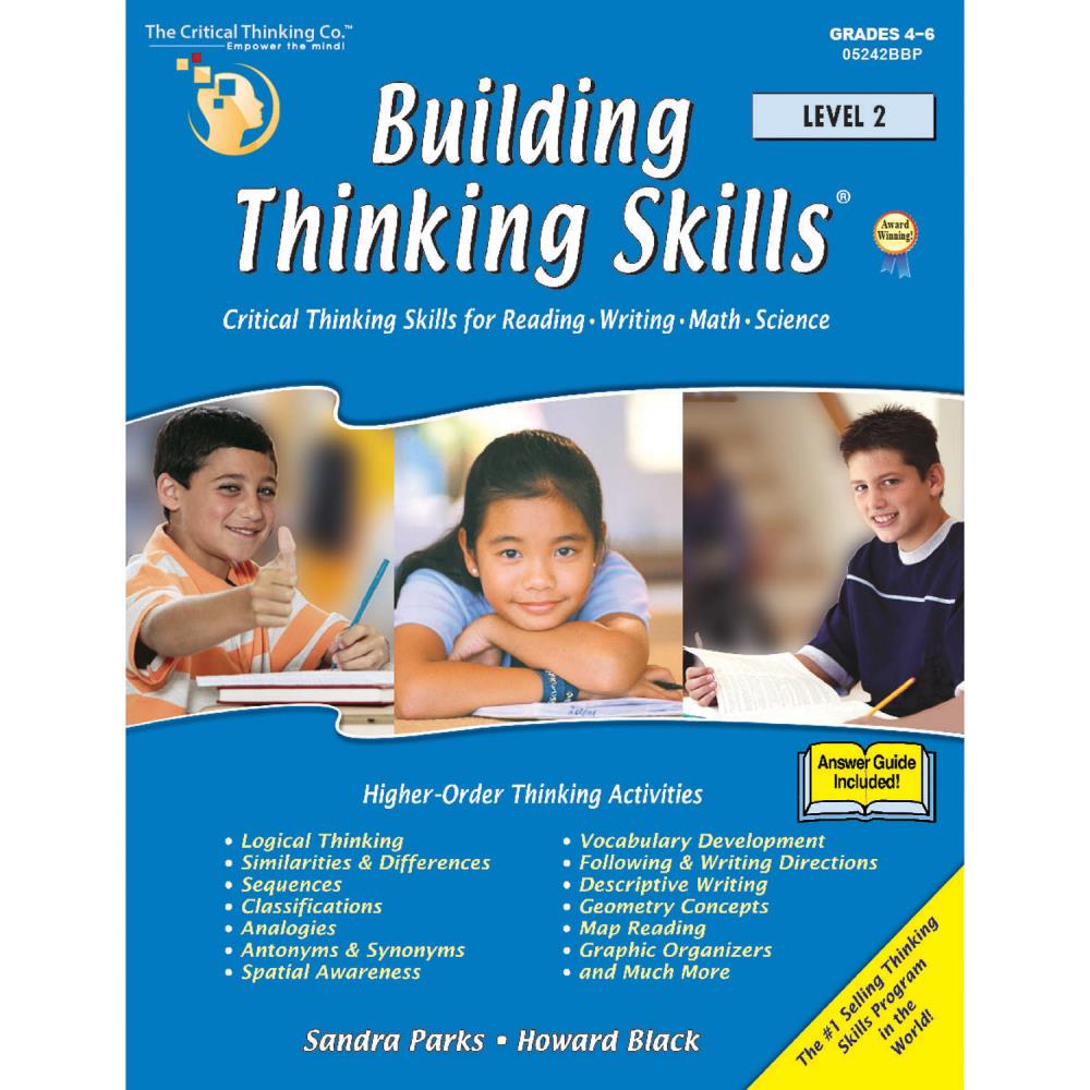 The Critical Thinking Co. CTB05242 Building Thinking Skills Book, Level 2, Grade 4-6 Activity Book