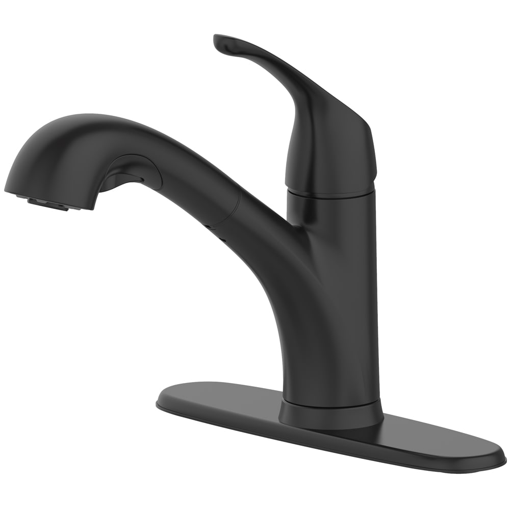 Matte Black 3 Way Kitchen Taps Pull Out Filter Sink Mixer Tap Purifier  Water Tap