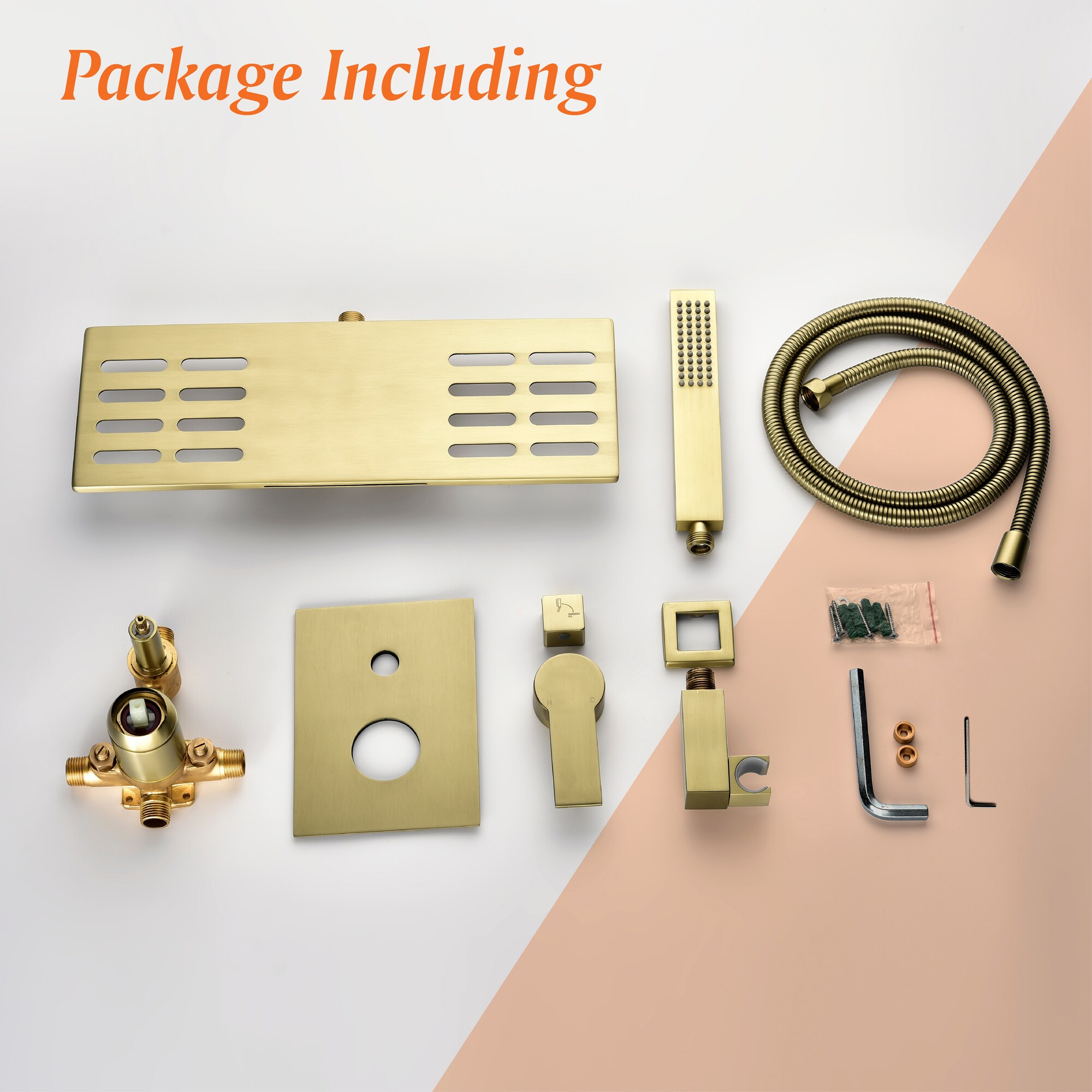 WELLFOR NP96203BN-10 Roman-Tub-Faucets - View #4