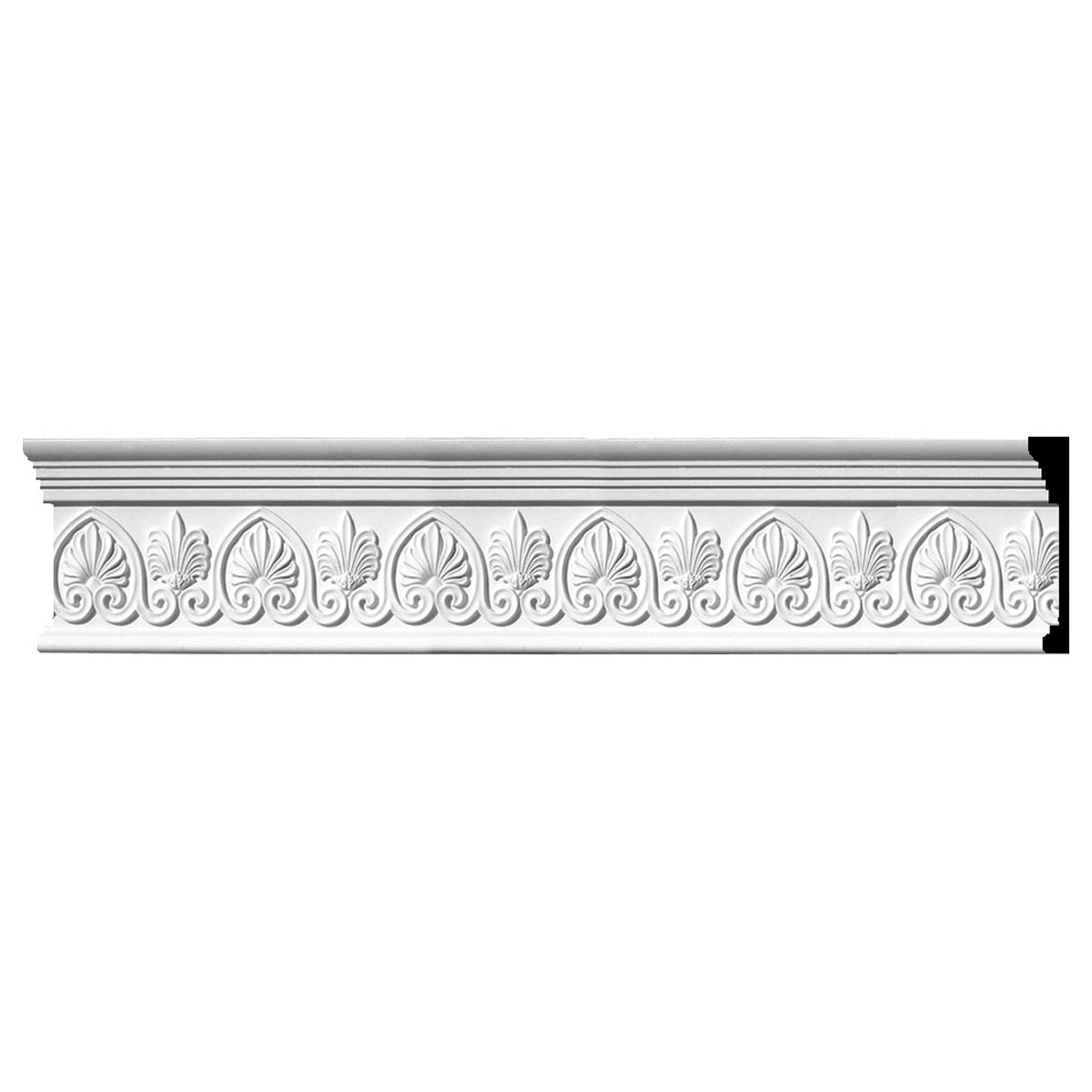 Ekena Millwork MLD07X01EM Emery 1-3/8-in x 7-ft 10-1/2-in Primed Urethane Crown Moulding