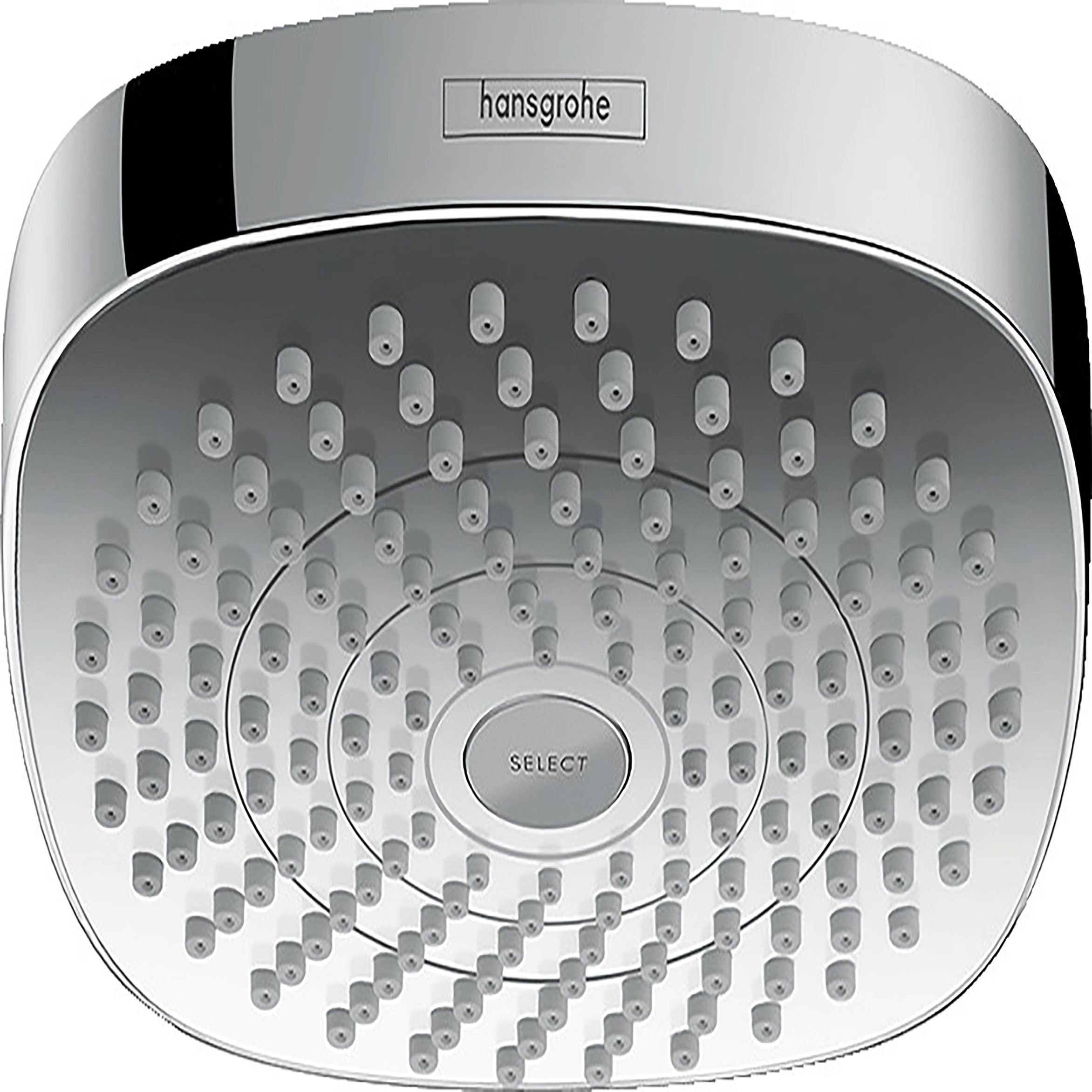 Hansgrohe 04925000 Chrome Sold separately Multi-function 7.38-Inches Square Shower Faucet