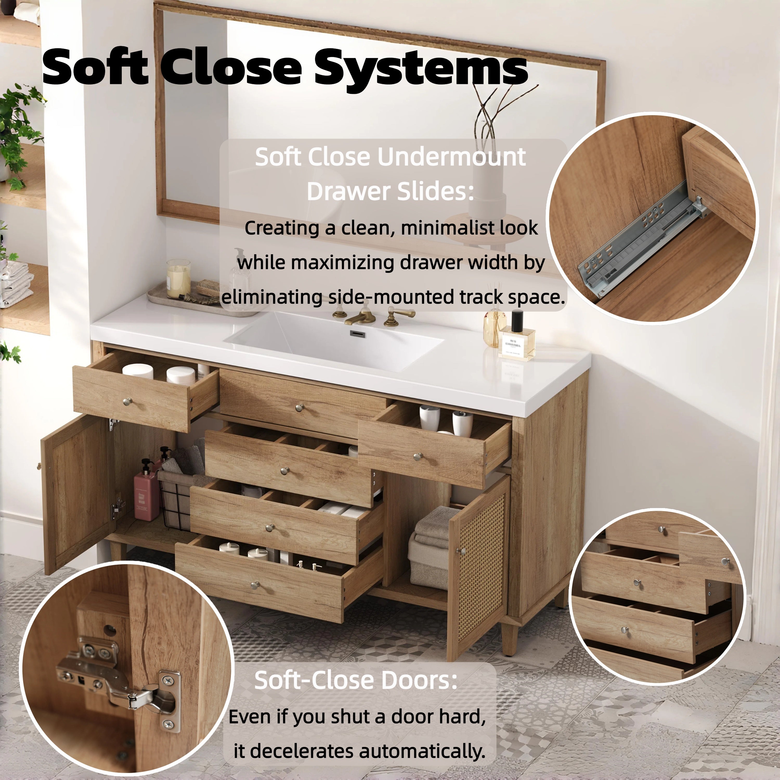 Boyel Living BL-NE-6130N Bath-Vanity-Combo - View #6
