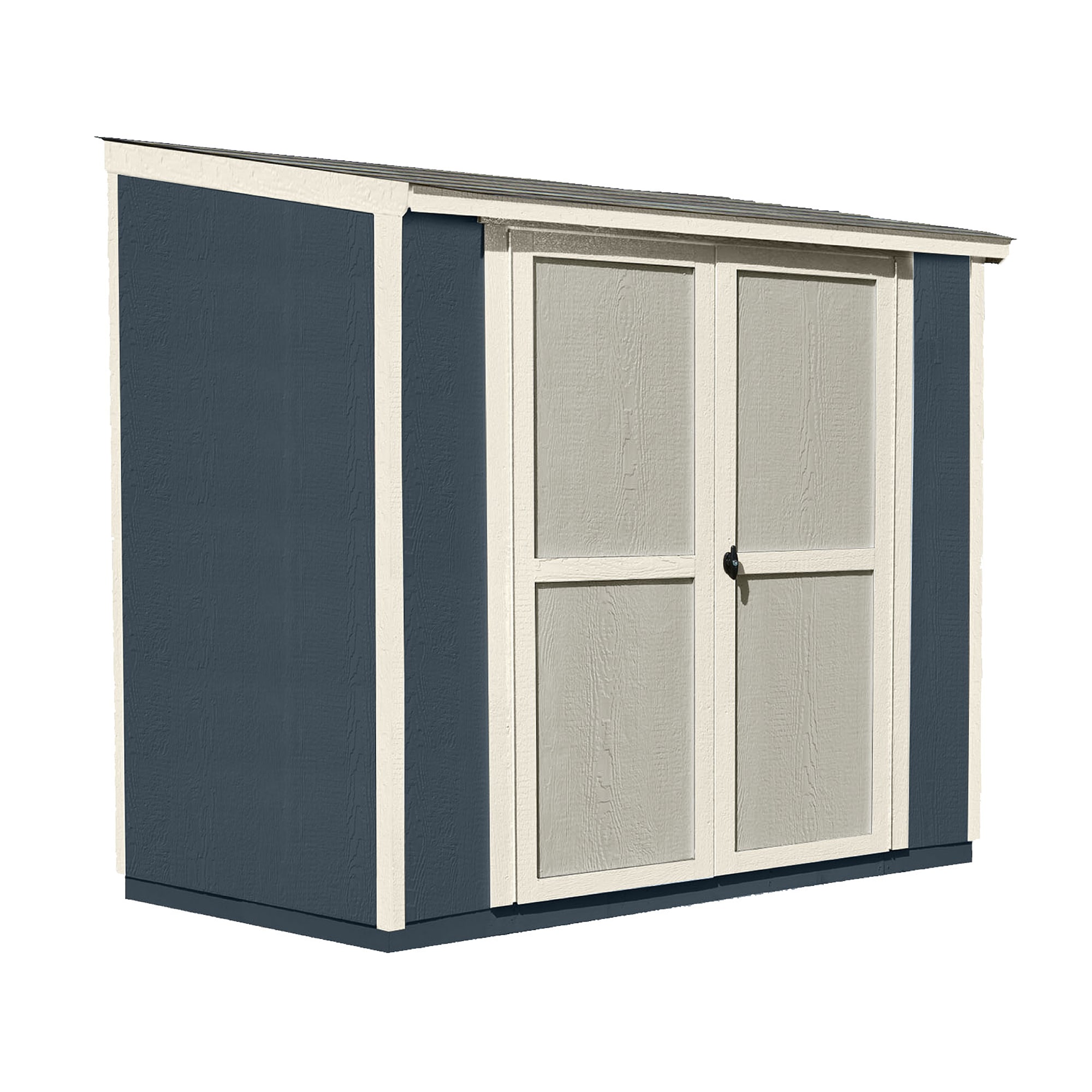 Heartland 182464 Scottsdale 8-ft x 4-ft Lean-to Style Wood Outdoor Storage Shed with 1 Doors