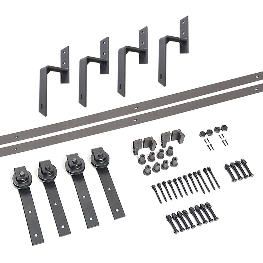 Creative Entryways BDHKIT510B Bronze Oil Rubbed Bronze Interior Barn Door Kit