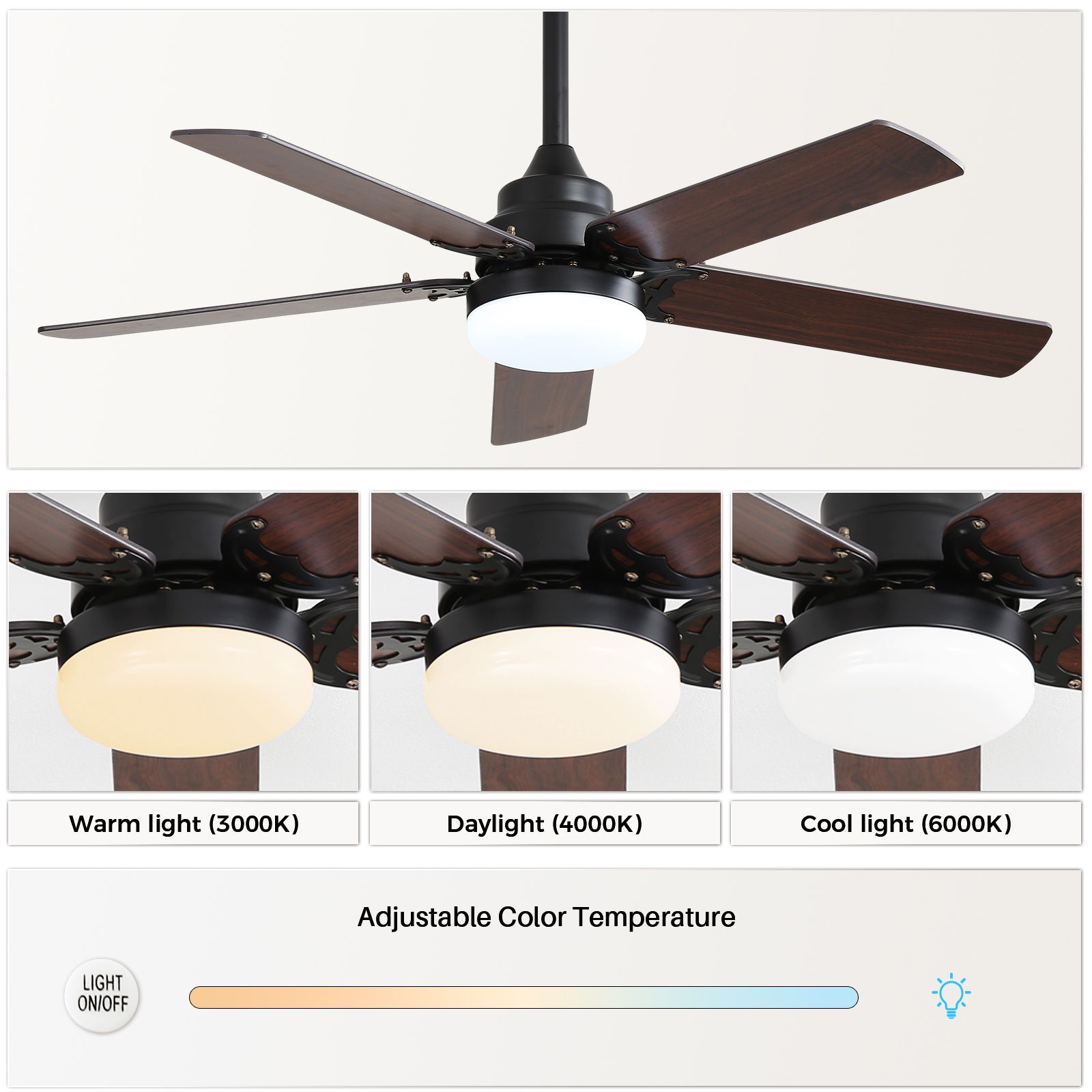 Tenleaf LIGHT0413-276-1 Ceiling-Fans - View #5