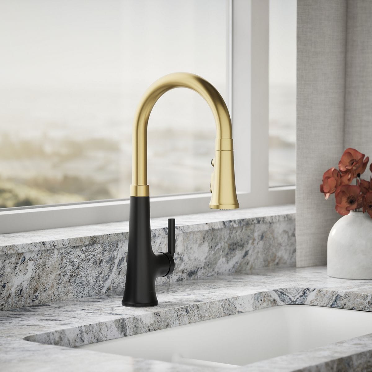 KOHLER K-23764-BMB Kitchen-Faucets - View #2