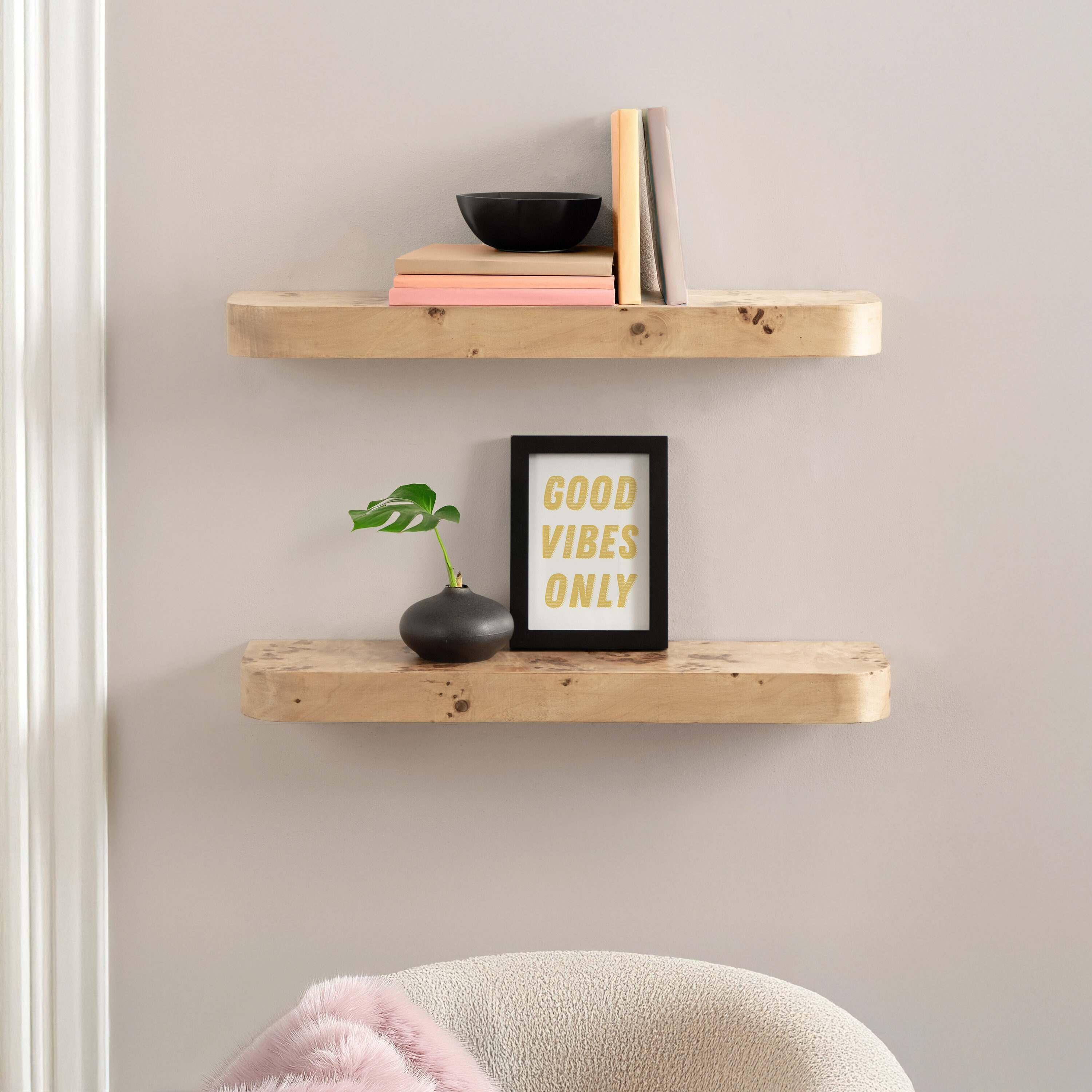 Kate and Laurel 230625 Wall-Mounted-Shelving - View #3