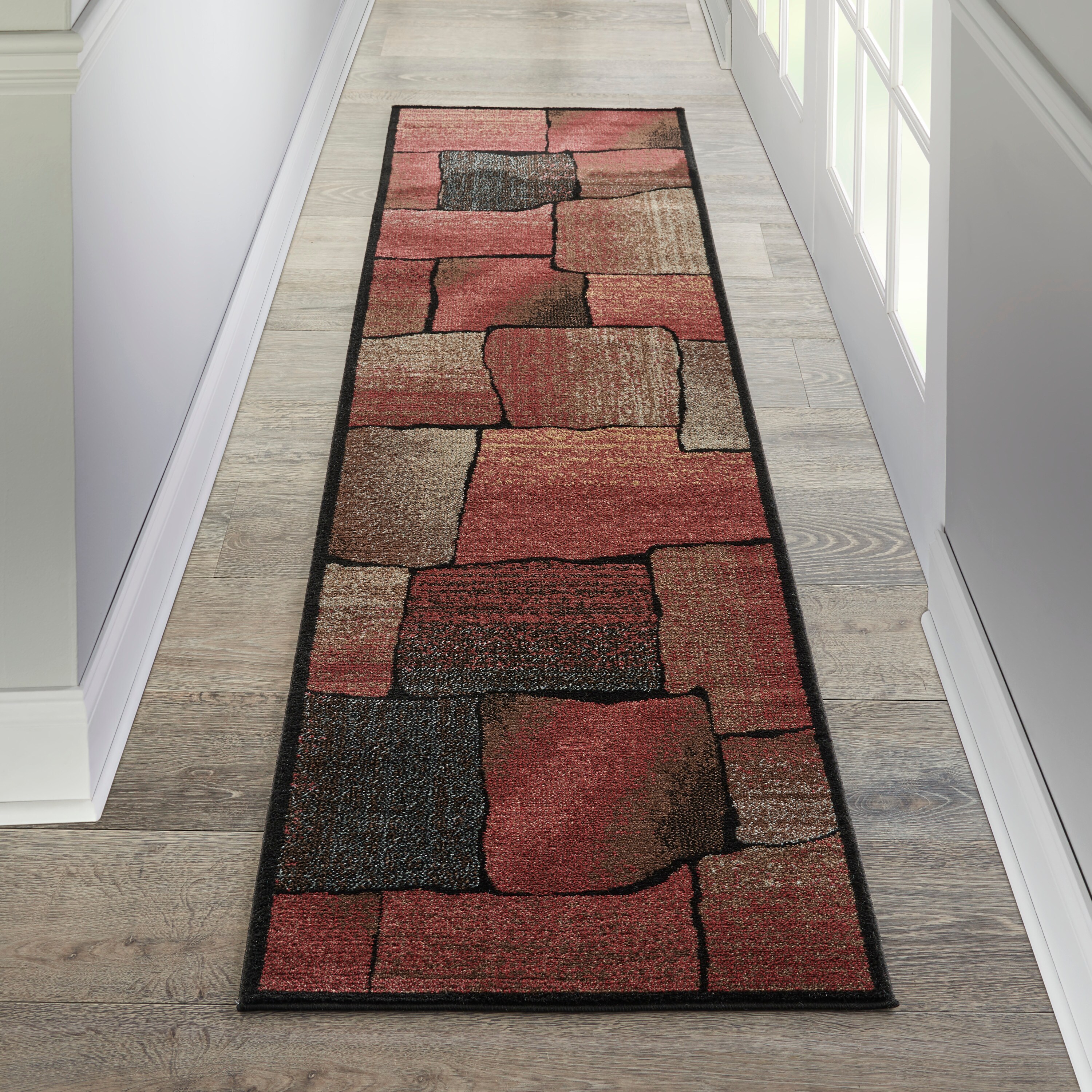 Nourison Expressions 2 x 3 Multicolor Indoor Abstract Area Rug