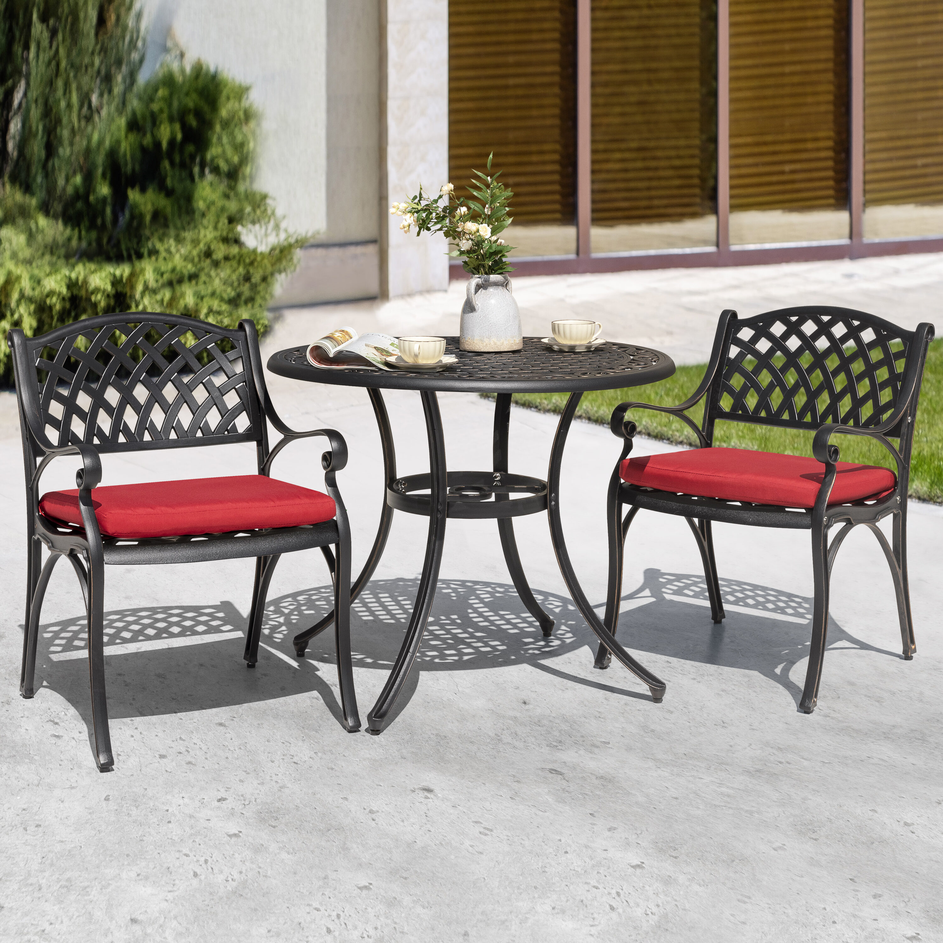 Nuu Garden SCD002-04A-0110 Patio-Dining-Sets - View #2