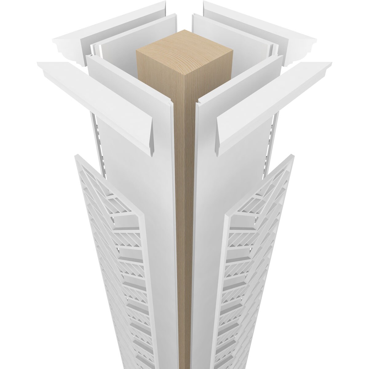 Ekena Millwork CC0809ENGCTTUTU Column-Wraps - View #7
