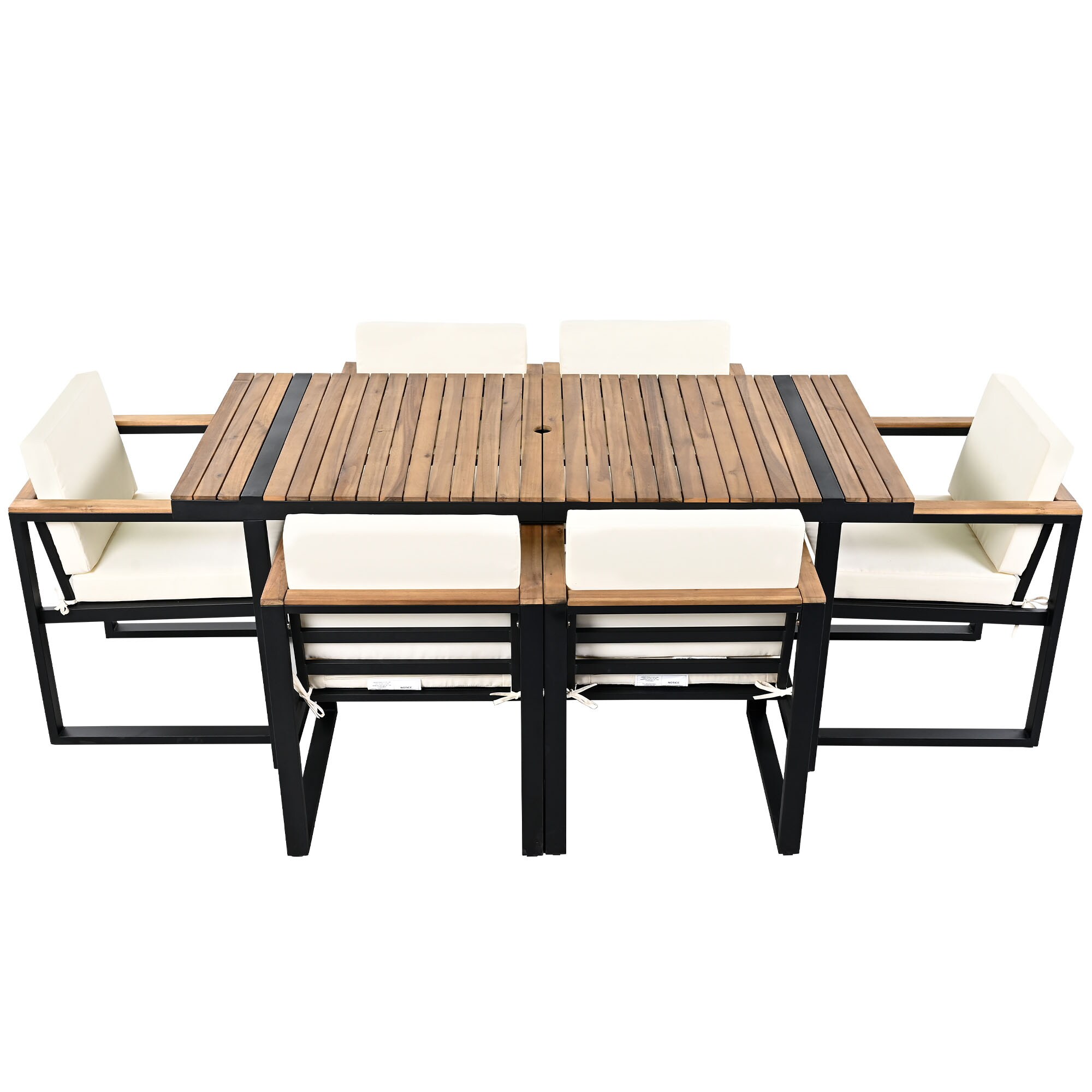 SINOFURN SYA020341BG Patio-Dining-Sets - View #7