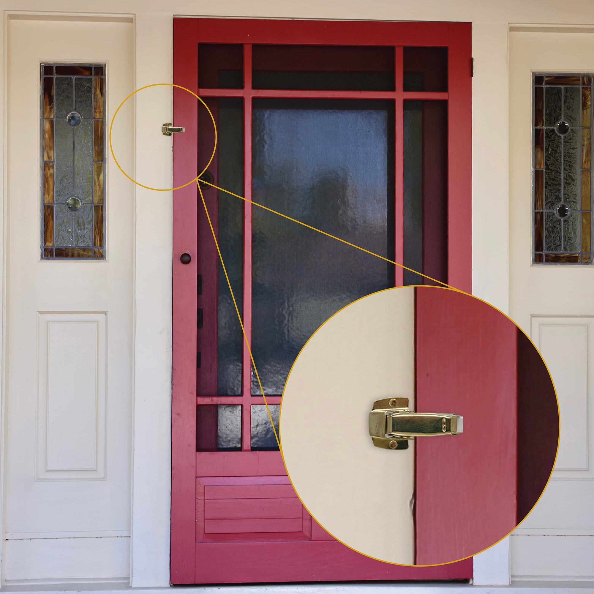 Nuvo Iron BPSDC-B Screen-Storm-Door-Hinges - View #3