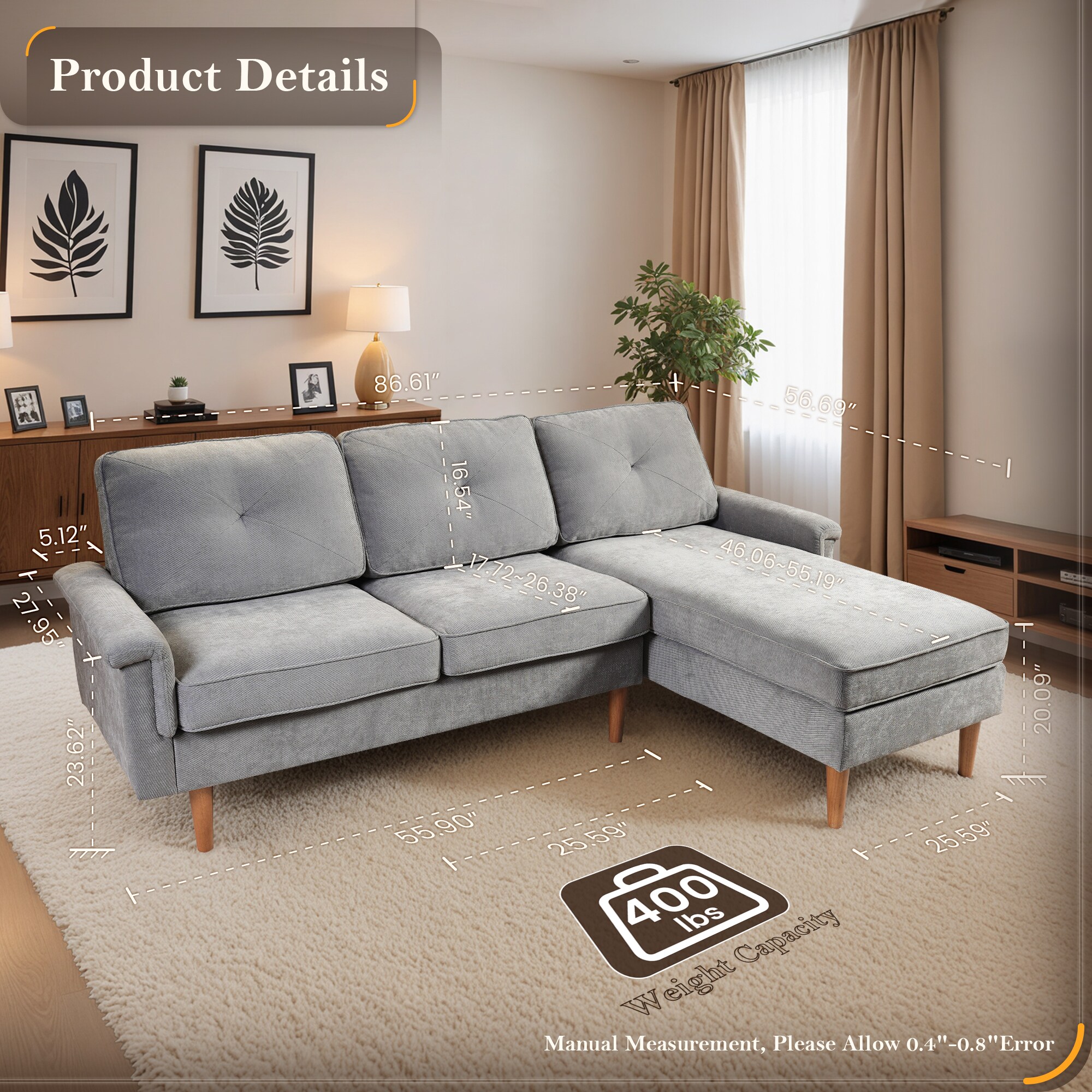 ALTRIGUS 6L-NOPR900-AL Sofas-Loveseats - View #2